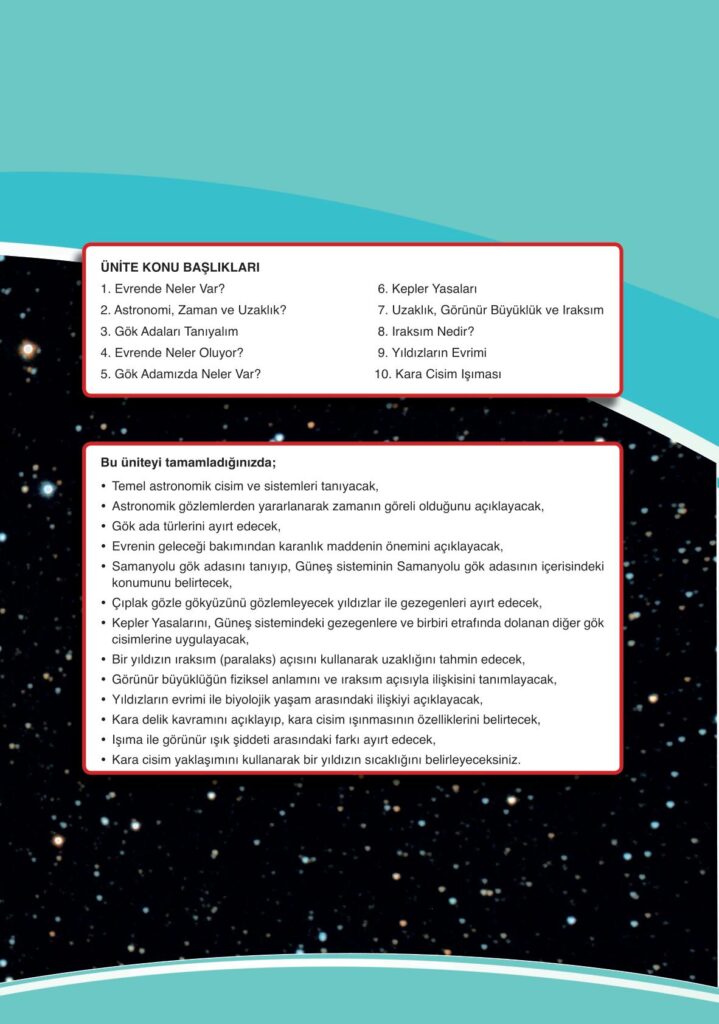 Astronomi ve uzay bilimleri ders kitabı sayfa 33 cevabı ata yayınları
