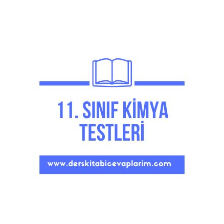 11. sınıf kimya test