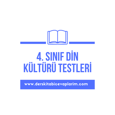 4. sınıf din kültürü test