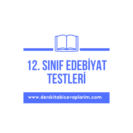 12. sınıf edebiyat test
