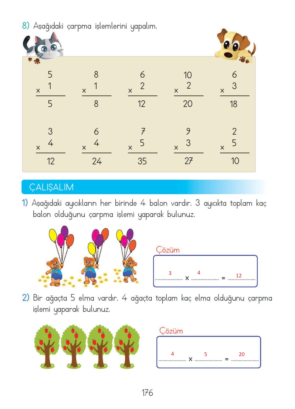 2. S?n?f Matematik Meb Yay?nlar? Sayfa 176 Cevaplar? ...