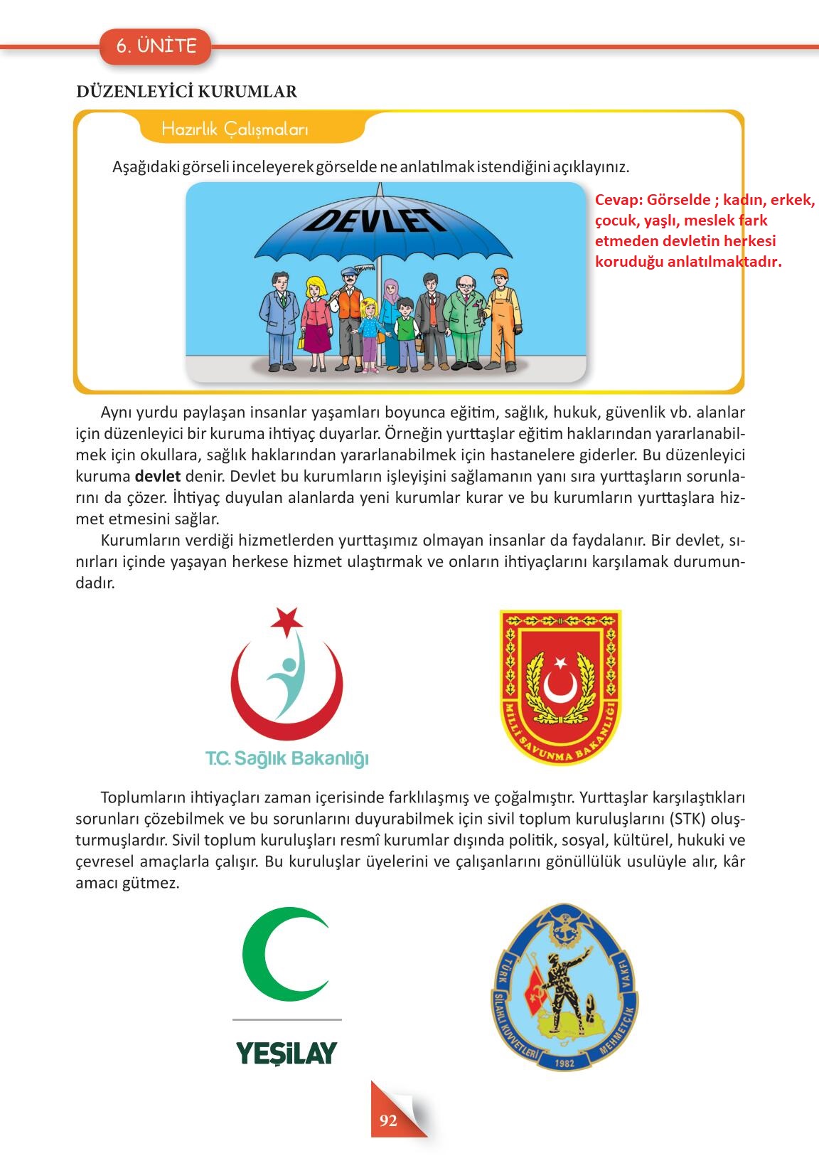 4 sınıf insan hakları sayfa 17