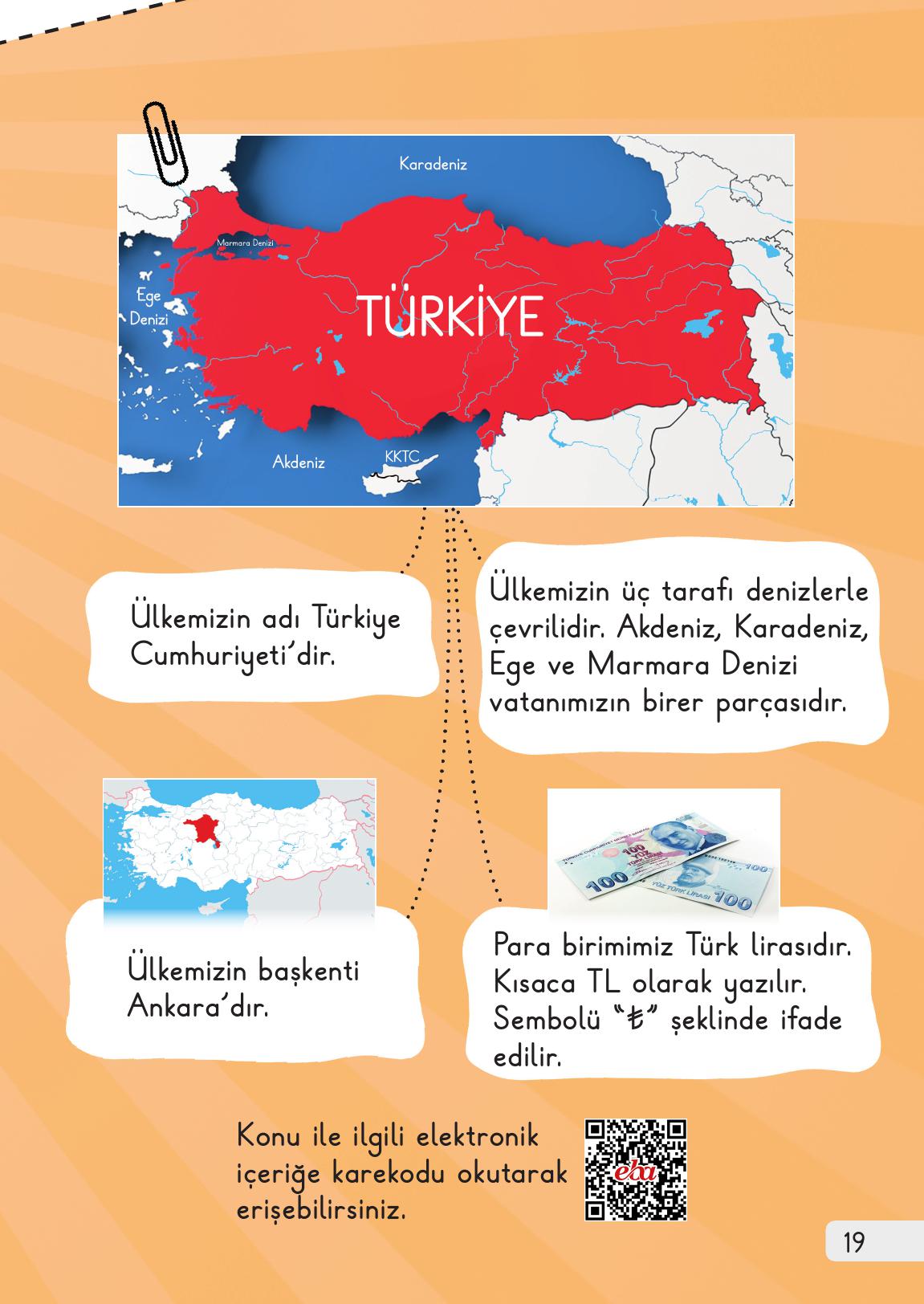 1. Sınıf Meb Yayınları Hayat Bilgisi 2. Kitap Ders Kitabı Sayfa 19 Cevapları