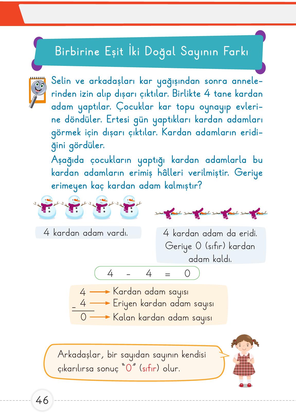 1. Sınıf Meb Yayınları Matematik 2. Kitap Ders Kitabı Sayfa 46 Cevapları