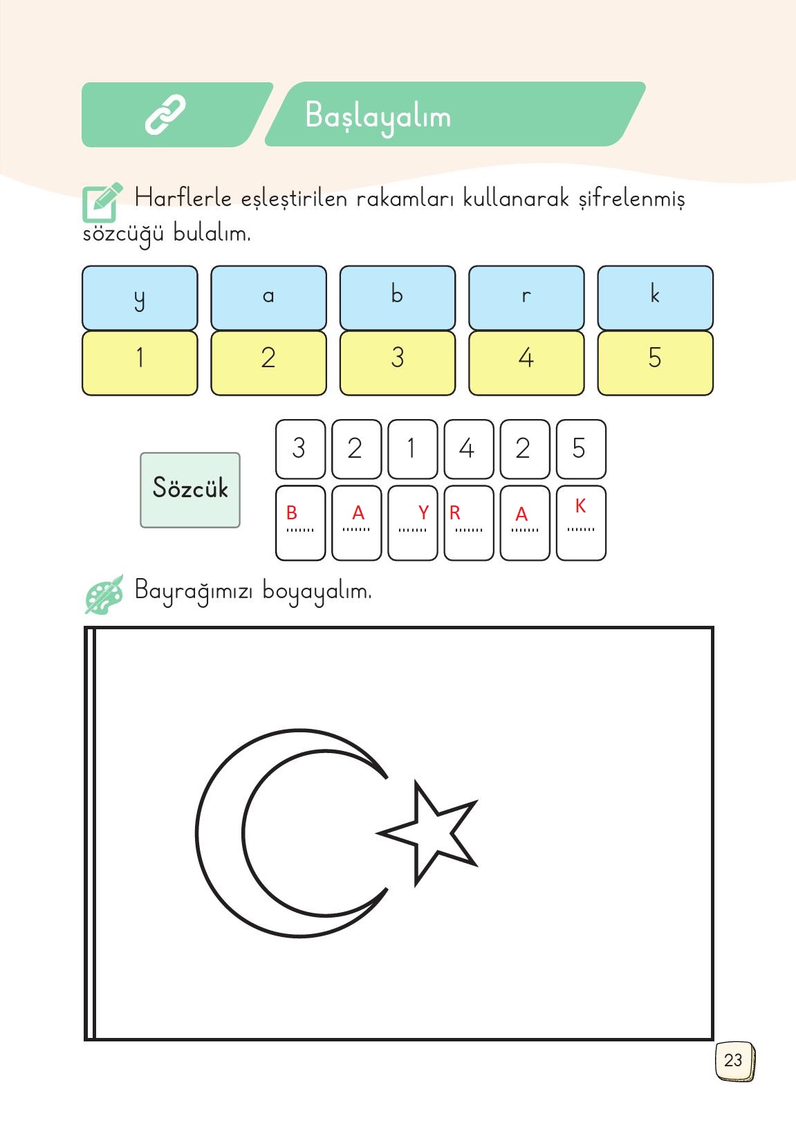 1. Sınıf Meb Yayınları Türkçe 2. Kitap Ders Kitabı Sayfa 23 Cevapları 1. Sınıf Meb Yayınları Türkçe 2. Kitap Ders Kitabı Sayfa 23 Cevapları