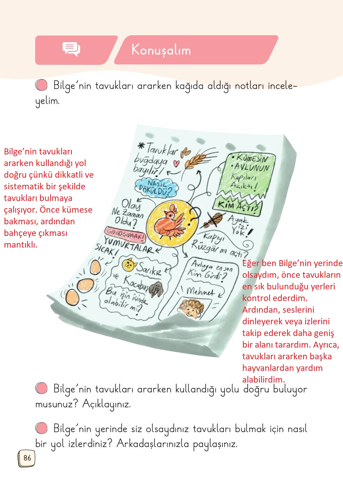 1. Sınıf Meb Yayınları Türkçe 2. Kitap Ders Kitabı Sayfa 86 Cevapları 1. Sınıf Meb Yayınları Türkçe 2. Kitap Ders Kitabı Sayfa 86 Cevapları