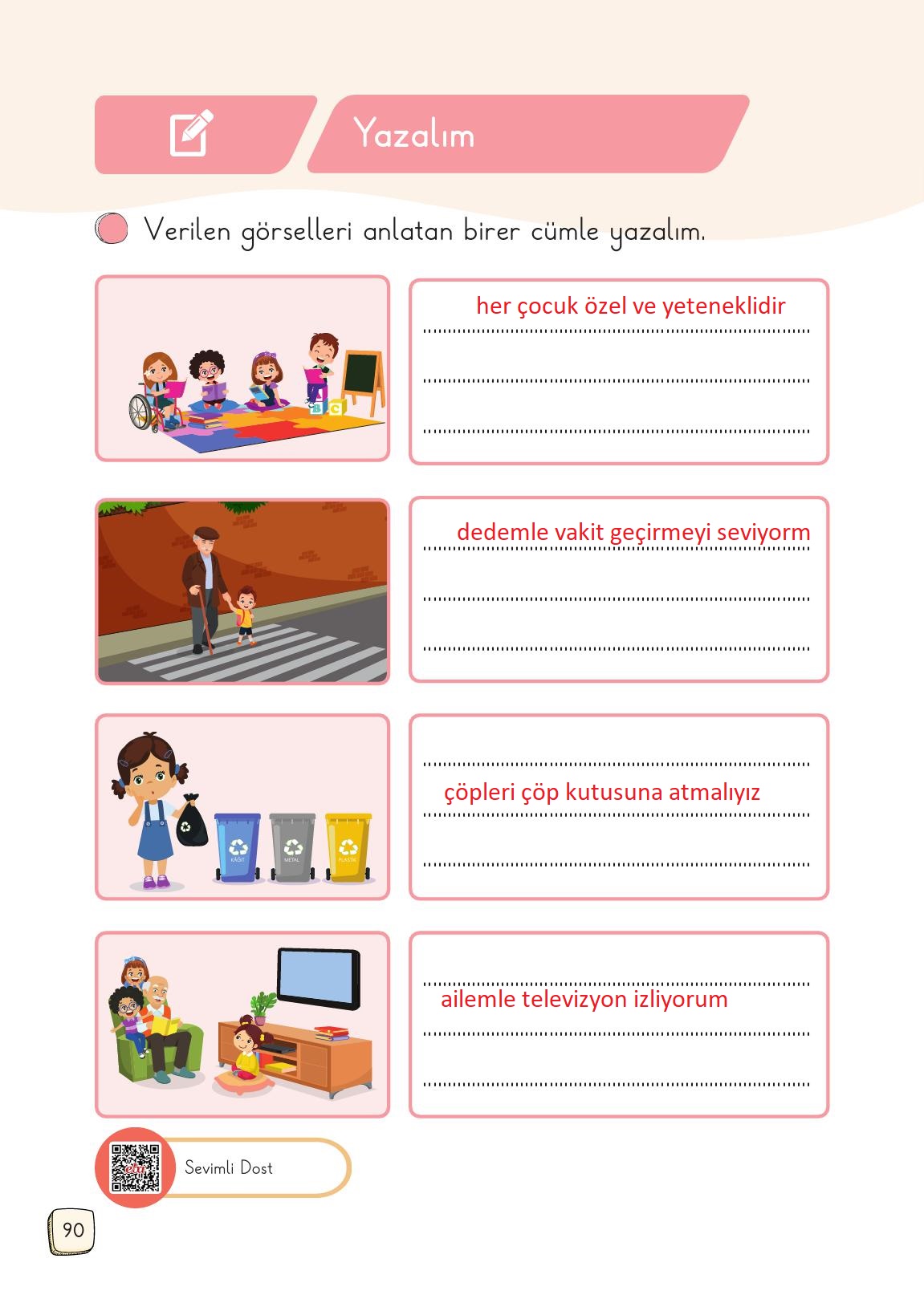 1. Sınıf Meb Yayınları Türkçe 2. Kitap Ders Kitabı Sayfa 90 Cevapları 1. Sınıf Meb Yayınları Türkçe 2. Kitap Ders Kitabı Sayfa 90 Cevapları