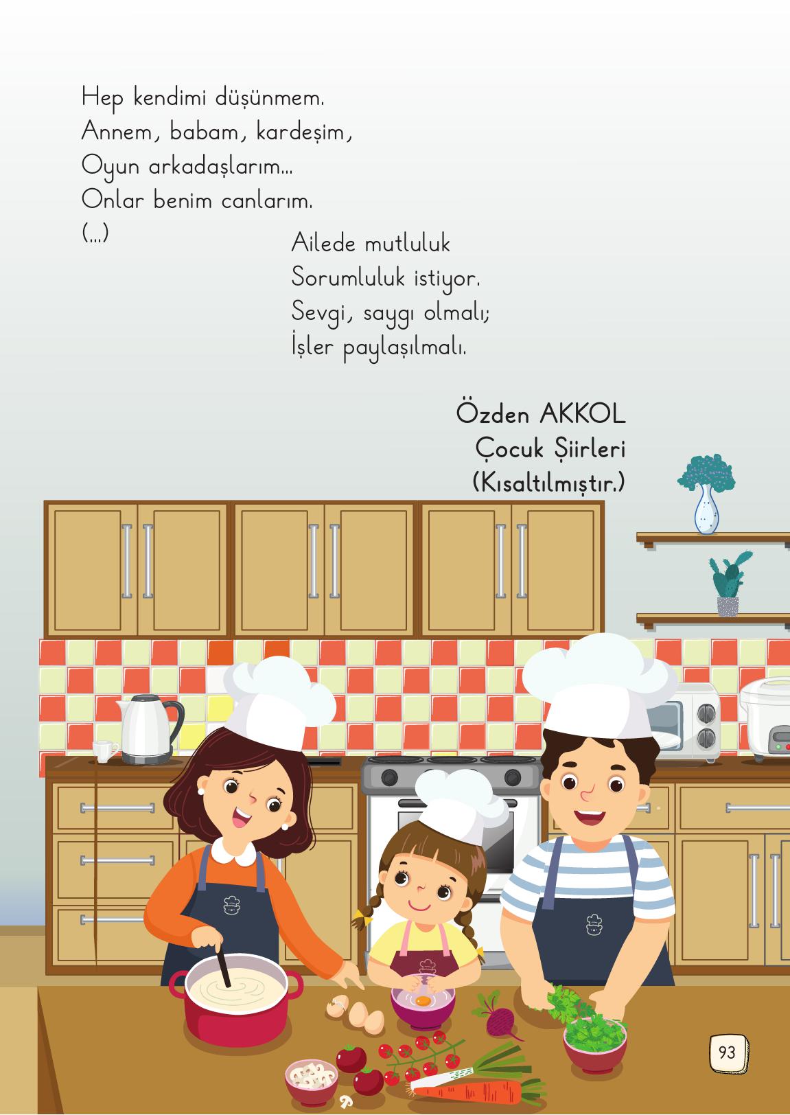 1. Sınıf Meb Yayınları Türkçe 2. Kitap Ders Kitabı Sayfa 93 Cevapları 1. Sınıf Meb Yayınları Türkçe 2. Kitap Ders Kitabı Sayfa 93 Cevapları