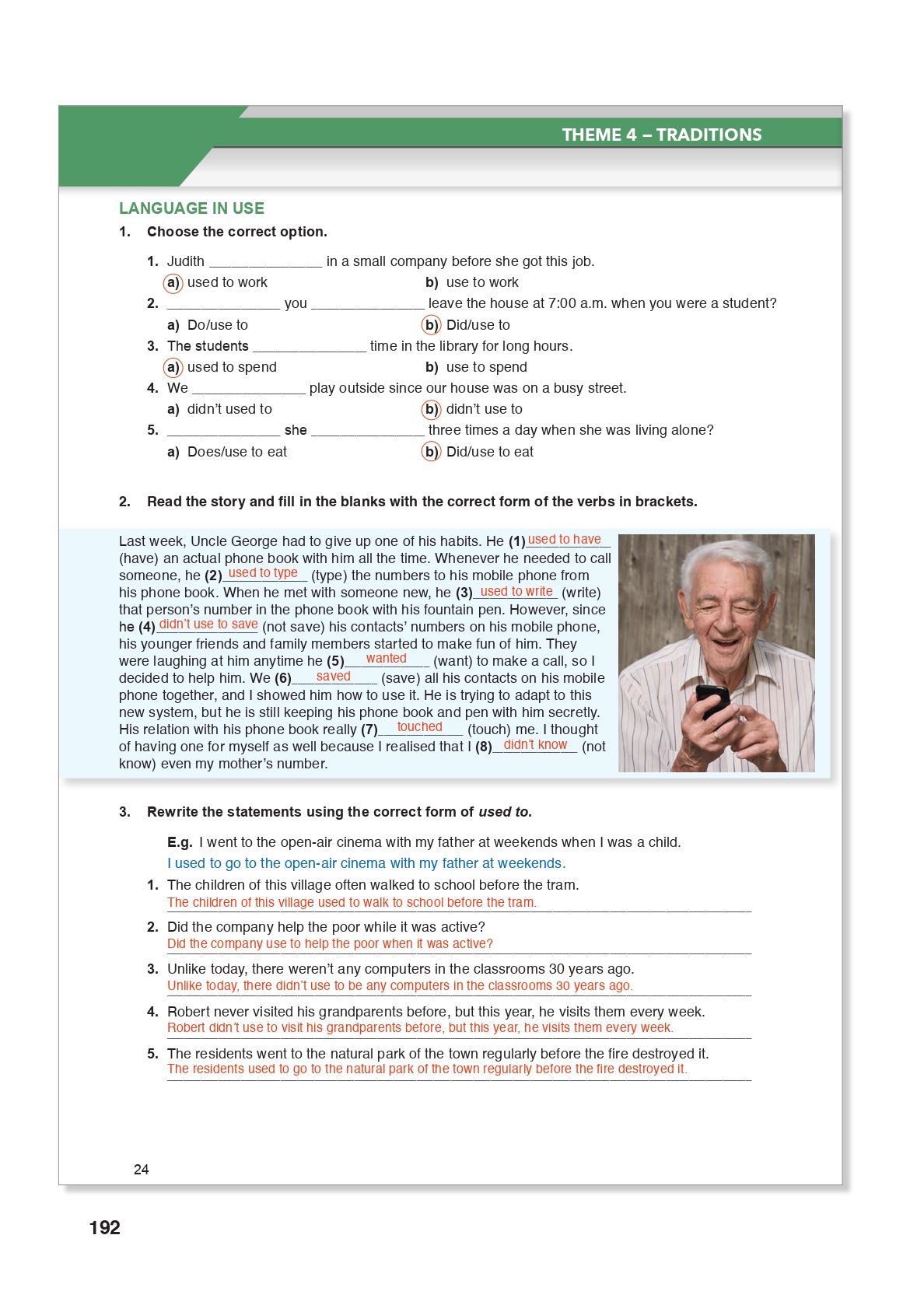 10. Sınıf Meb Yayınları (Spice Up Kitabı) İngilizce Çalışma Kitabı Sayfa 24 Cevapları