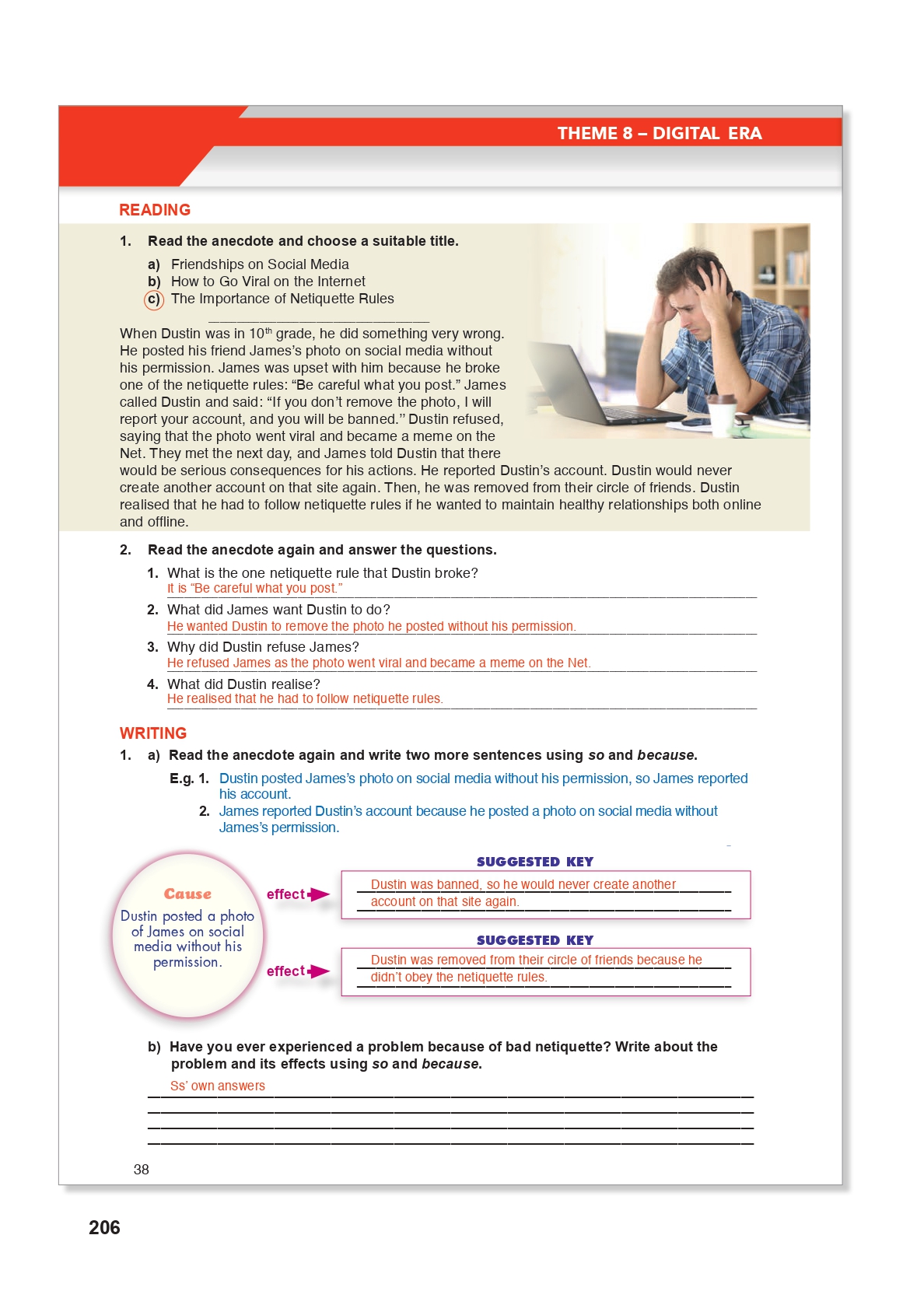 10. Sınıf Meb Yayınları (Spice Up Kitabı) İngilizce Çalışma Kitabı Sayfa 38 Cevapları