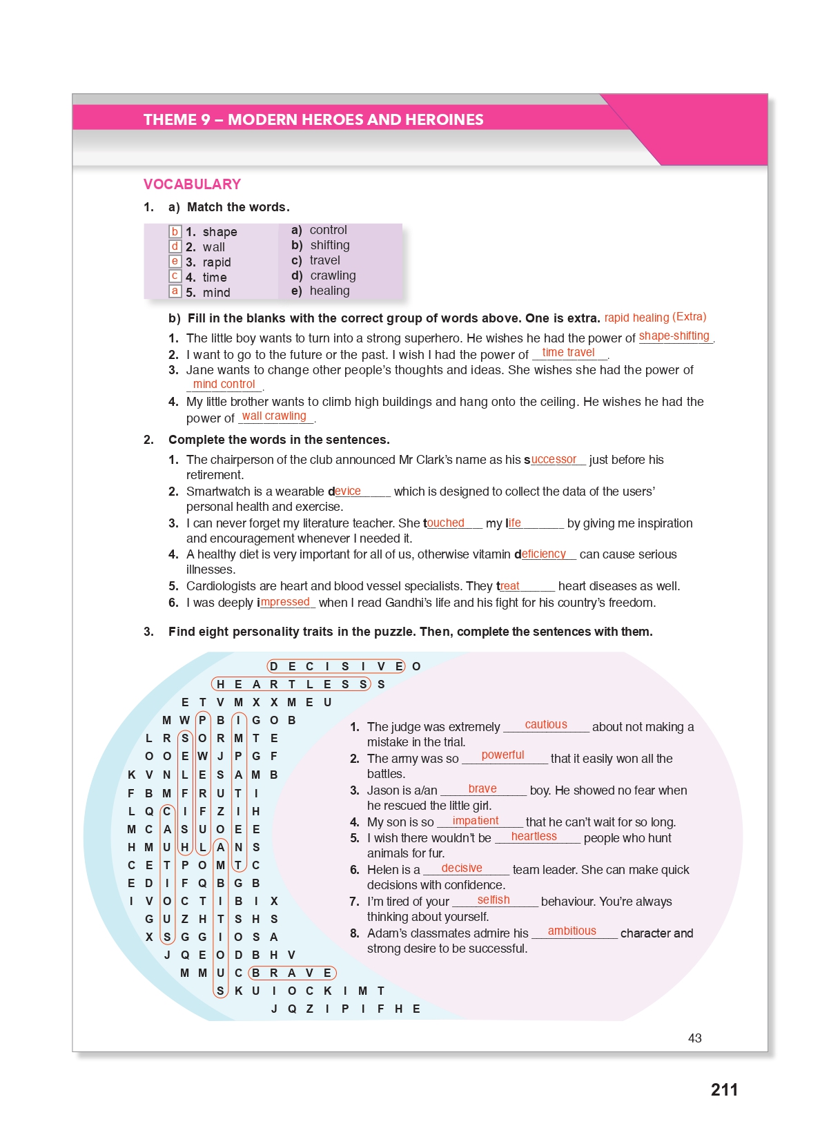 10. Sınıf Meb Yayınları (Spice Up Kitabı) İngilizce Çalışma Kitabı Sayfa 43 Cevapları