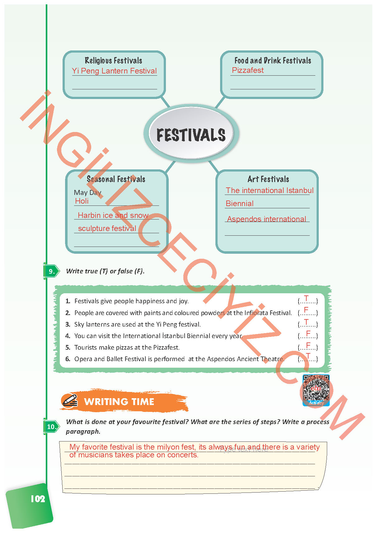 10. Sınıf Pasifik Yayınları İngilizce Ders Kitabı Sayfa 102 Cevapları 10. Sınıf Pasifik Yayınları İngilizce Ders Kitabı Sayfa 102 Cevapları