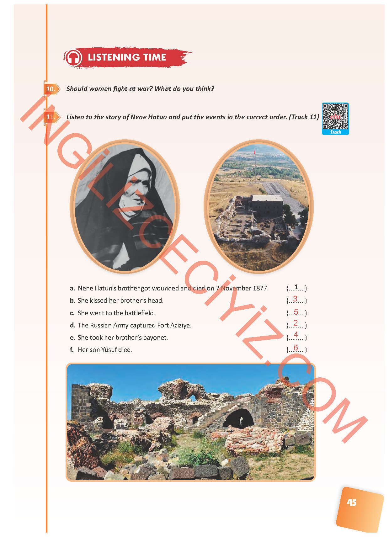 10. Sınıf Pasifik Yayınları İngilizce Ders Kitabı Sayfa 45 Cevapları 10. Sınıf Pasifik Yayınları İngilizce Ders Kitabı Sayfa 45 Cevapları