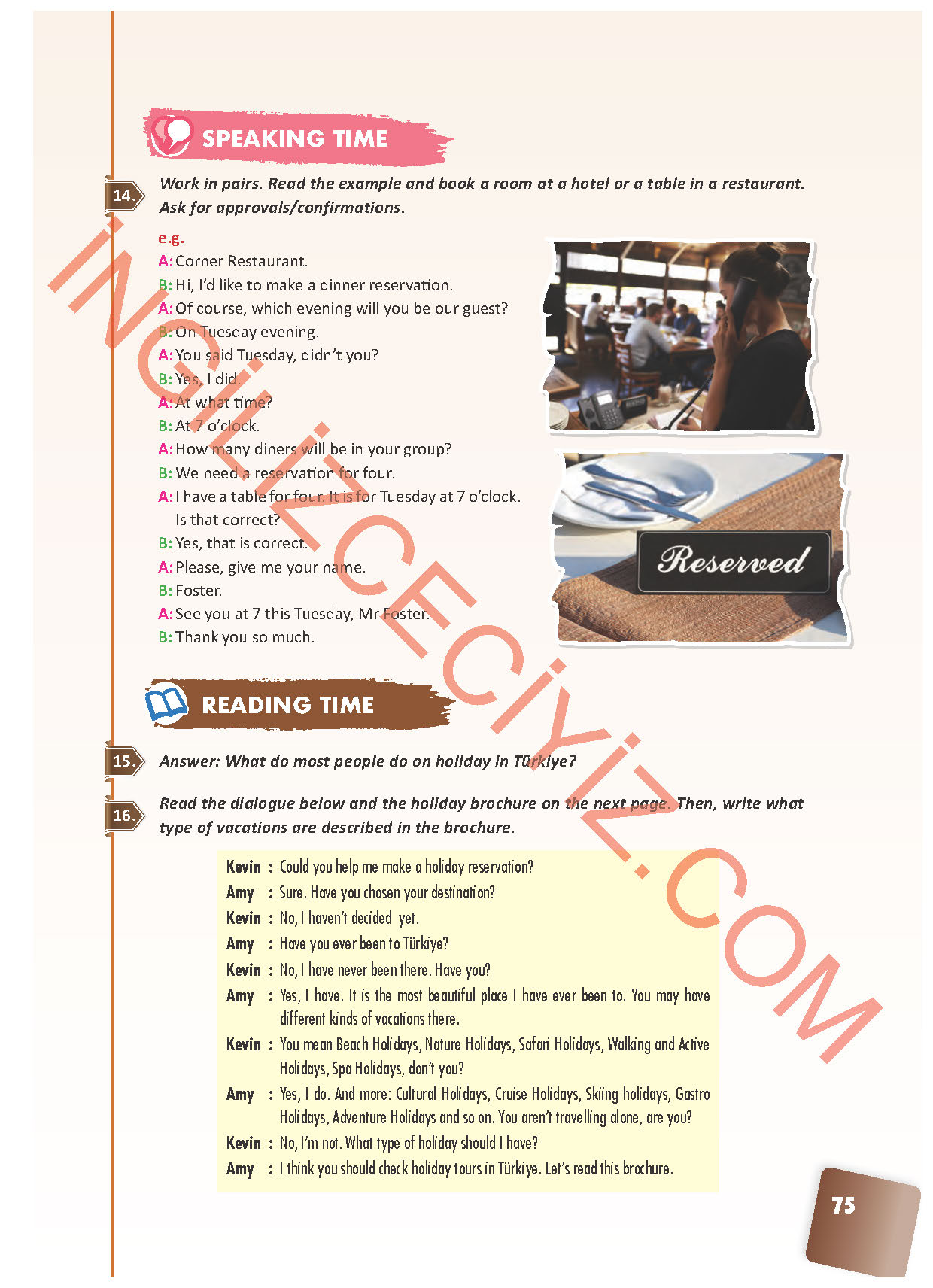 10. Sınıf Pasifik Yayınları İngilizce Ders Kitabı Sayfa 75 Cevapları 10. Sınıf Pasifik Yayınları İngilizce Ders Kitabı Sayfa 75 Cevapları