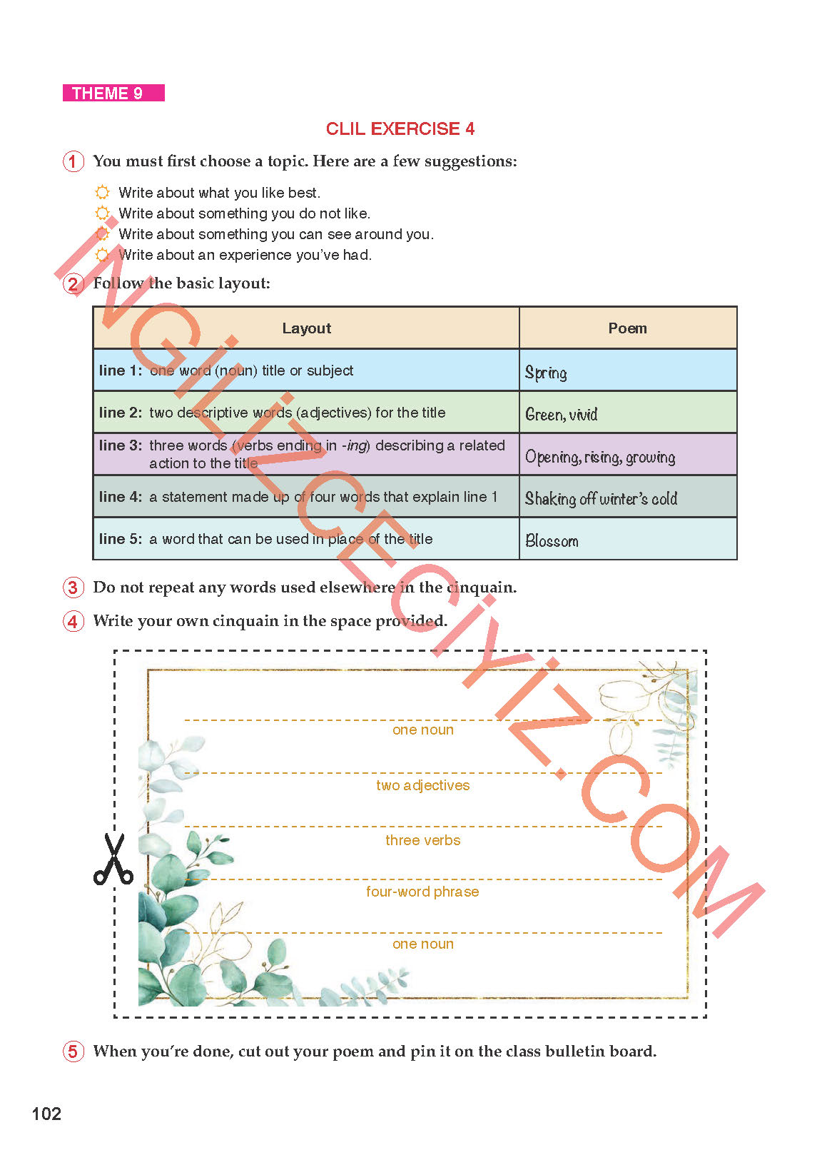 11. Sınıf Spice Up Meb Yayınları İngilizce Ders Kitabı Sayfa 102 Cevapları 11. Sınıf Spice Up Meb Yayınları İngilizce Ders Kitabı Sayfa 102 Cevapları