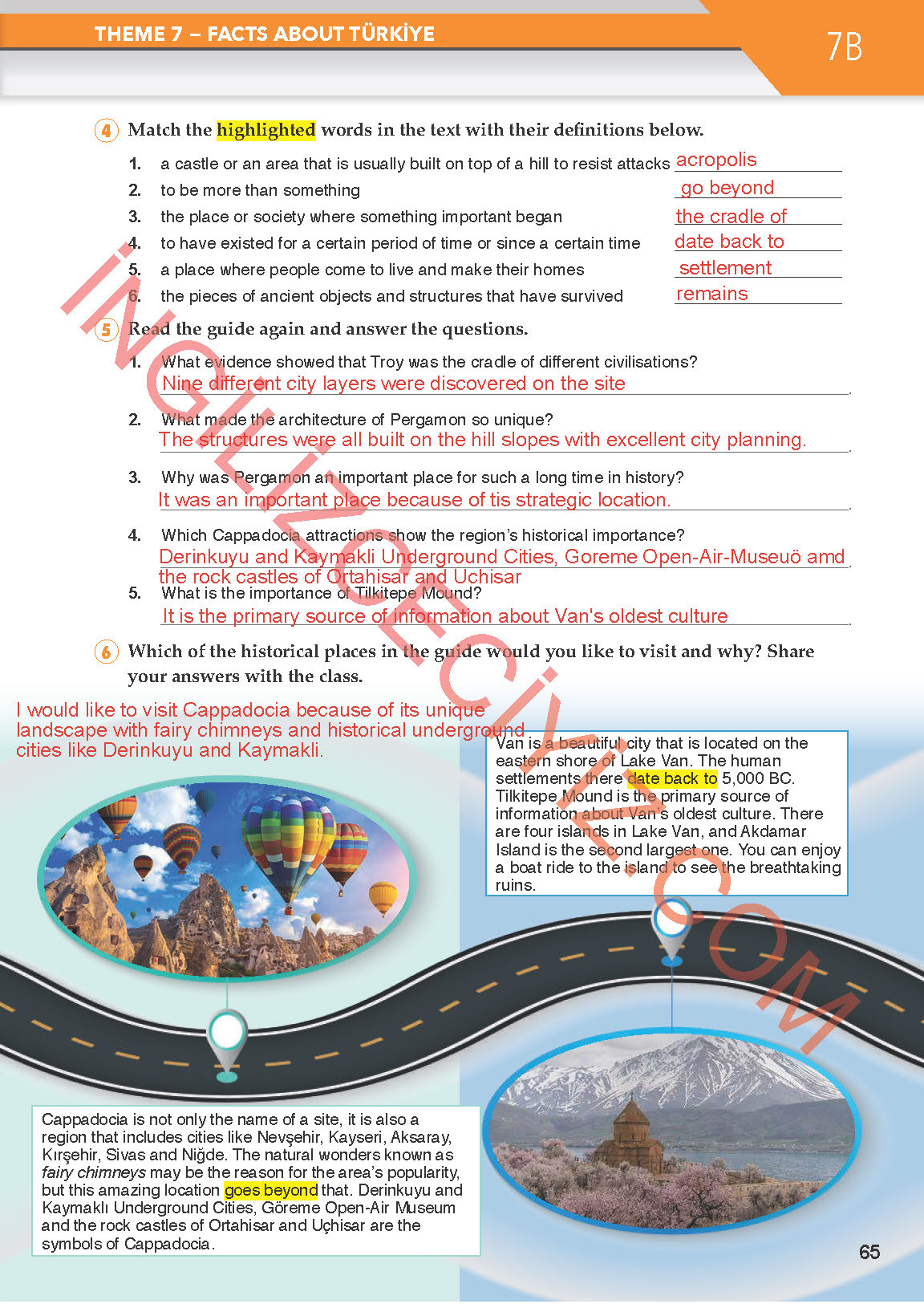 11. Sınıf Spice Up Meb Yayınları İngilizce Ders Kitabı Sayfa 65 Cevapları 11. Sınıf Spice Up Meb Yayınları İngilizce Ders Kitabı Sayfa 65 Cevapları