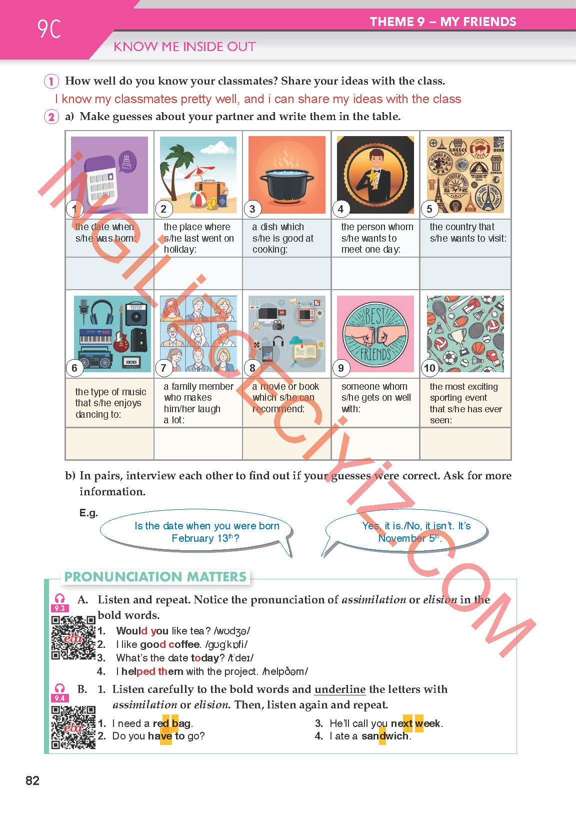 11. Sınıf Spice Up Meb Yayınları İngilizce Ders Kitabı Sayfa 82 Cevapları 11. Sınıf Spice Up Meb Yayınları İngilizce Ders Kitabı Sayfa 82 Cevapları