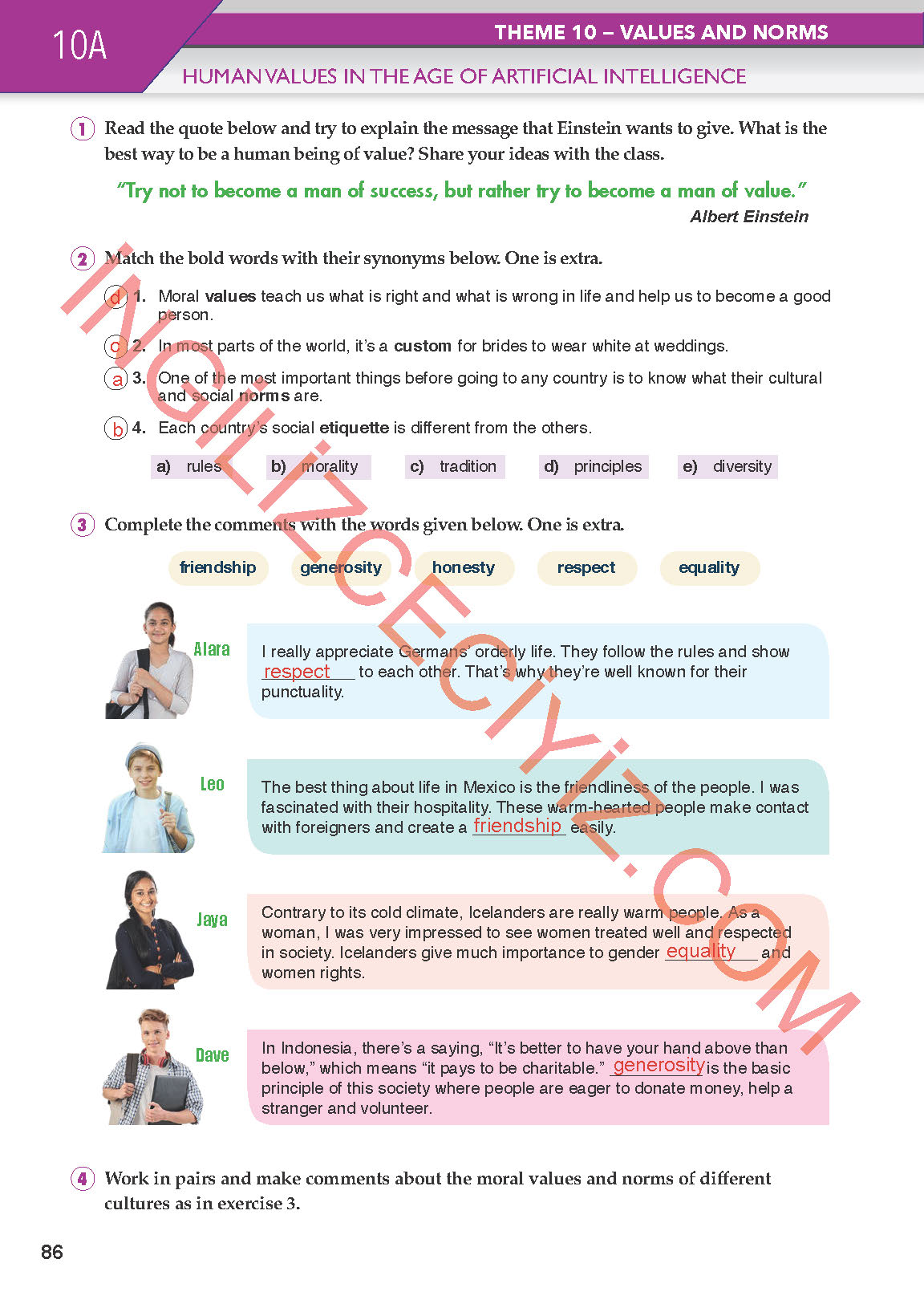 11. Sınıf Spice Up Meb Yayınları İngilizce Ders Kitabı Sayfa 86 Cevapları 11. Sınıf Spice Up Meb Yayınları İngilizce Ders Kitabı Sayfa 86 Cevapları