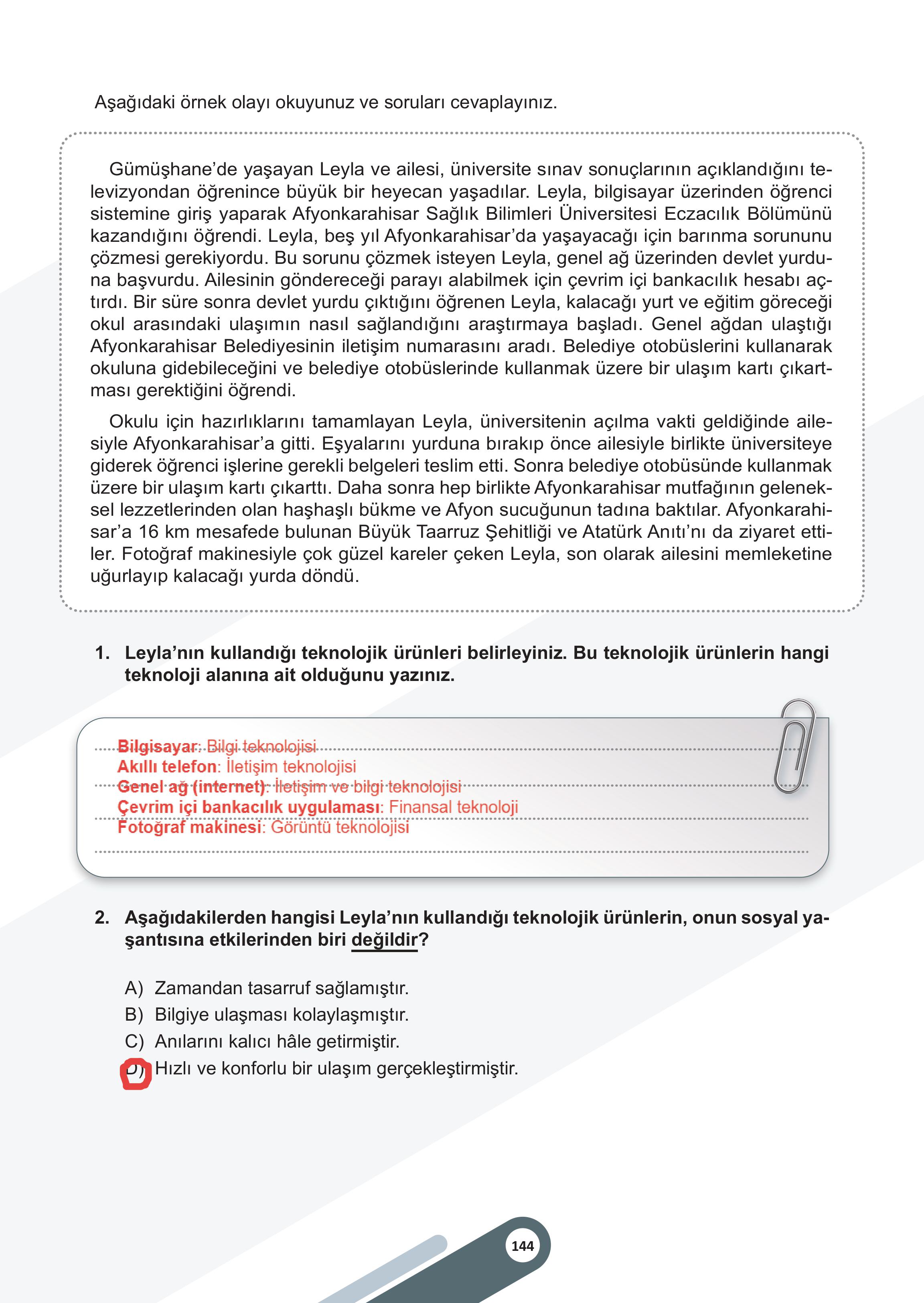 5. Sınıf Meb Yayınları Sosyal Bilgiler 2. Kitap Ders Kitabı Sayfa 144 Cevapları 5. Sınıf Meb Yayınları Sosyal Bilgiler 2. Kitap Ders Kitabı Sayfa 144 Cevapları