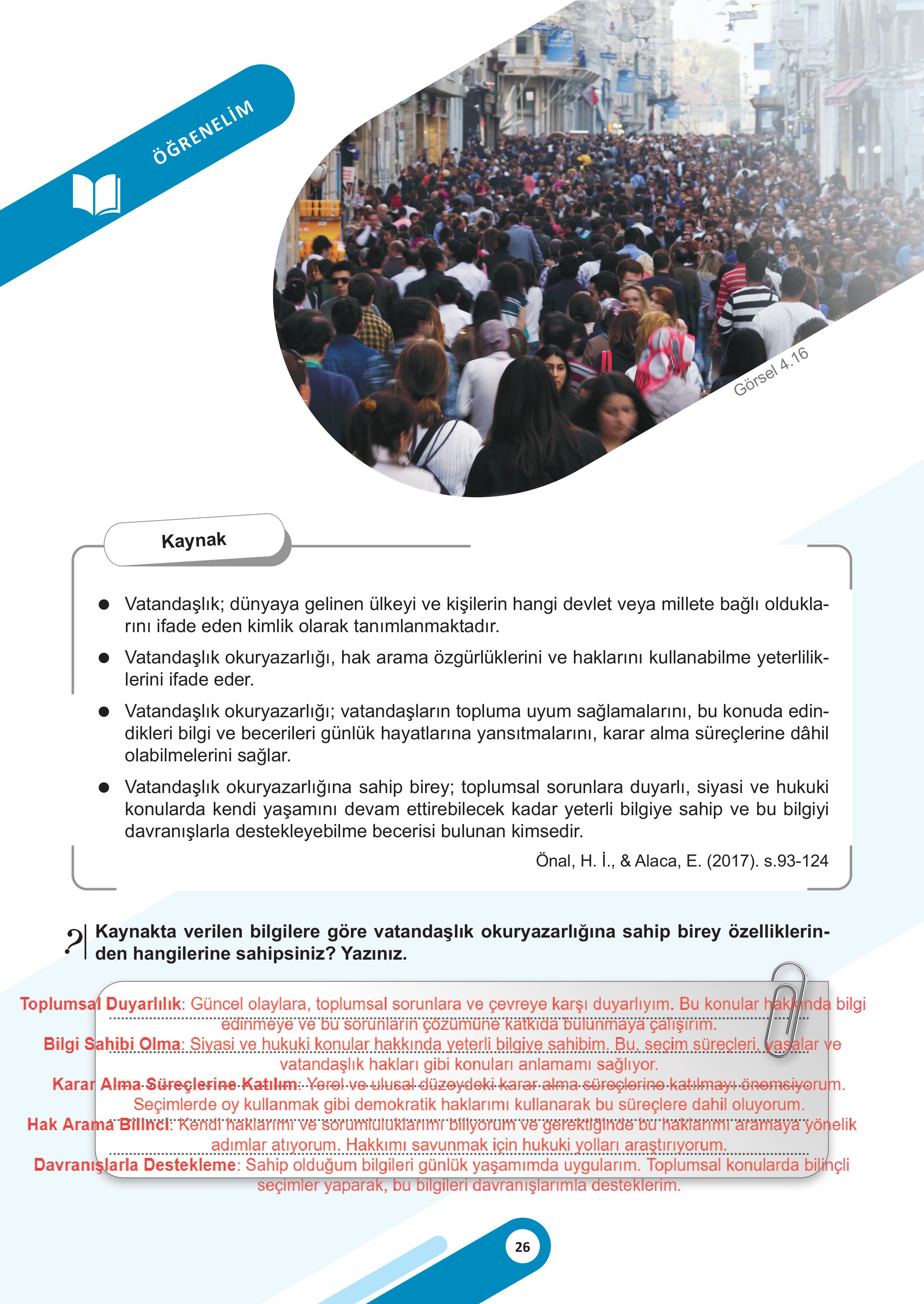 5. Sınıf Meb Yayınları Sosyal Bilgiler 2. Kitap Ders Kitabı Sayfa 26 Cevapları 5. Sınıf Meb Yayınları Sosyal Bilgiler 2. Kitap Ders Kitabı Sayfa 26 Cevapları
