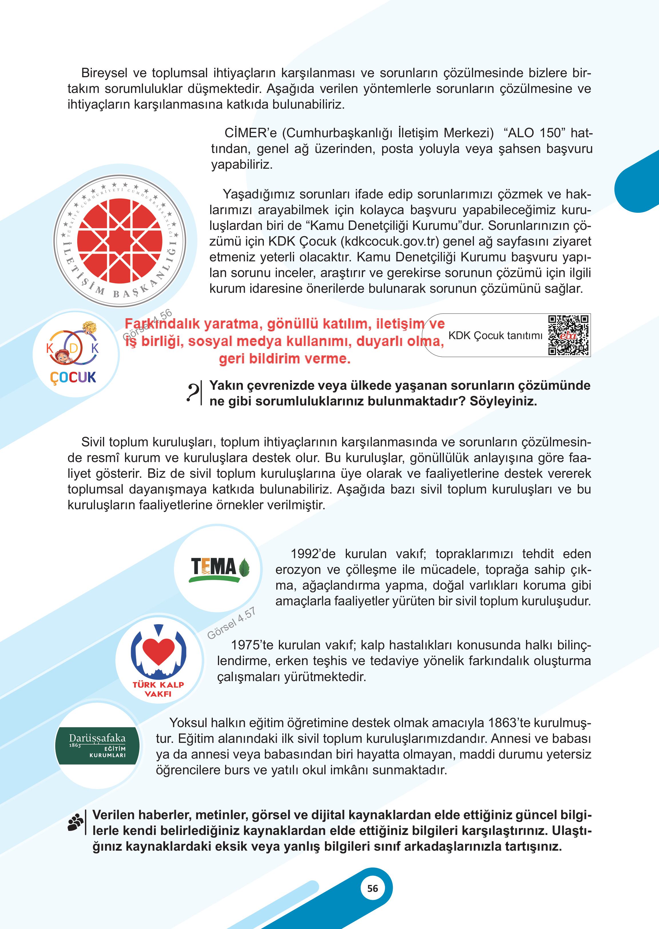 5. Sınıf Meb Yayınları Sosyal Bilgiler 2. Kitap Ders Kitabı Sayfa 56 Cevapları 5. Sınıf Meb Yayınları Sosyal Bilgiler 2. Kitap Ders Kitabı Sayfa 56 Cevapları