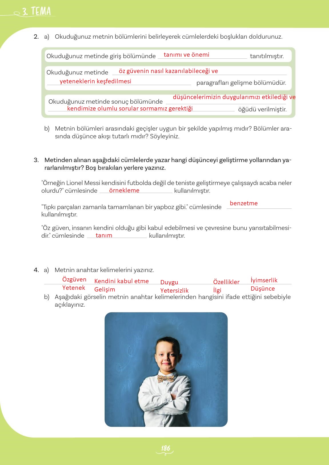 5. Sınıf Meb Yayınları Türkçe Ders Kitabı Sayfa 186 Cevapları 5. Sınıf Meb Yayınları Türkçe Ders Kitabı Sayfa 186 Cevapları