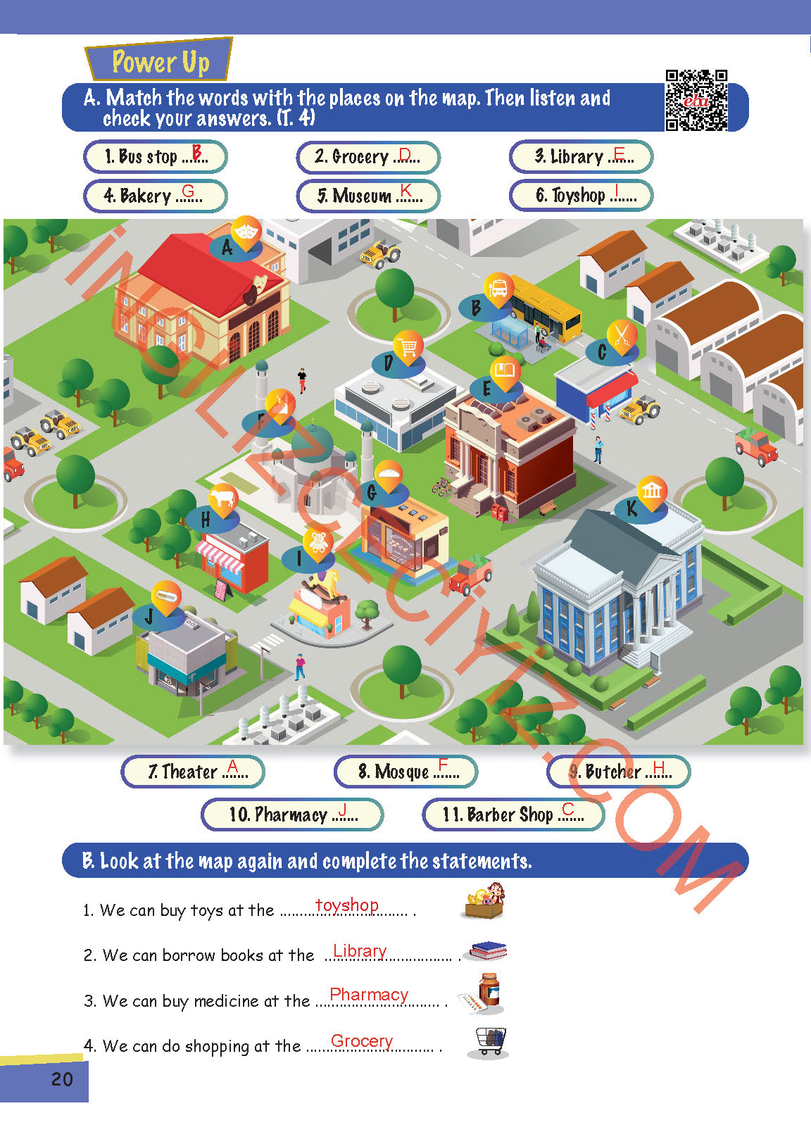 5. Sınıf Move Up 5 MEB Yayınları İngilizce Ders Kitabı Sayfa 20 Cevapları 5. Sınıf Move Up 5 MEB Yayınları İngilizce Ders Kitabı Sayfa 20 Cevapları
