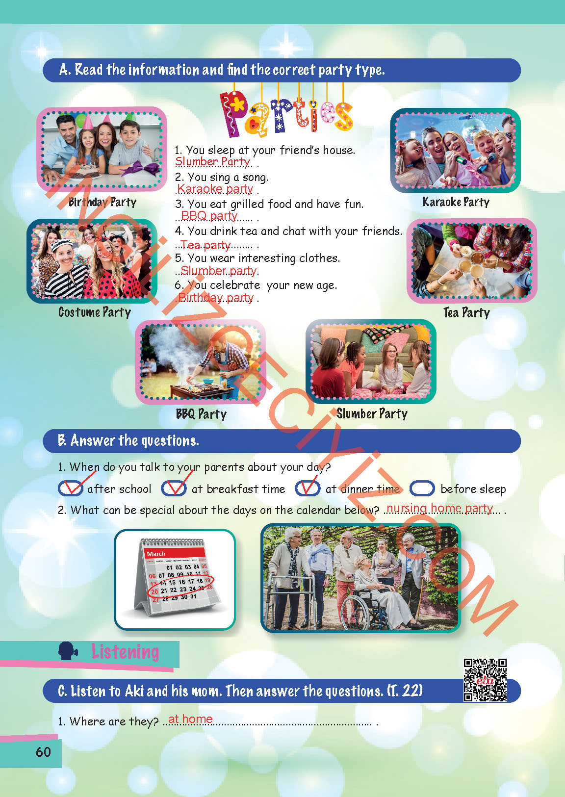 5. Sınıf Move Up 5 MEB Yayınları İngilizce Ders Kitabı Sayfa 60 Cevapları 5. Sınıf Move Up 5 MEB Yayınları İngilizce Ders Kitabı Sayfa 60 Cevapları