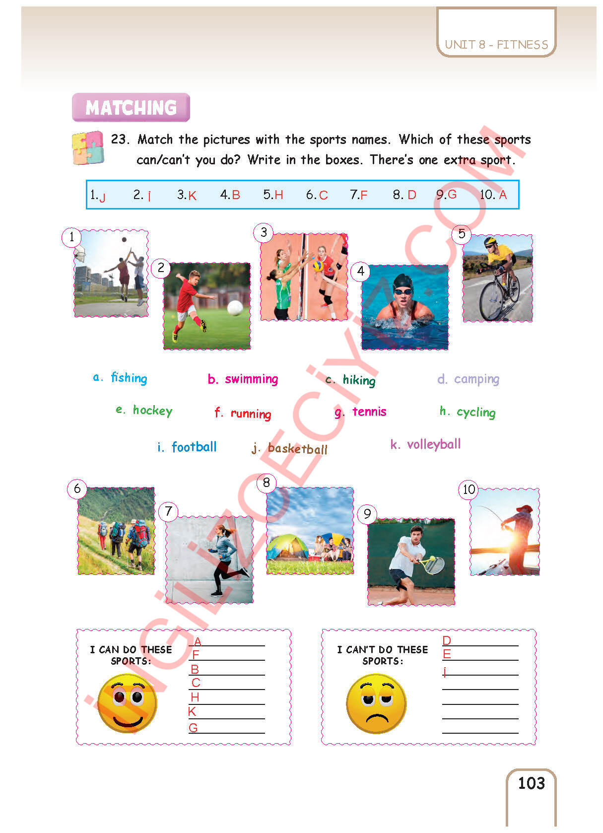 5. Sınıf Pasifik Yayınları İngilizce Ders Kitabı Sayfa 103 Cevapları 5. Sınıf Pasifik Yayınları İngilizce Ders Kitabı Sayfa 103 Cevapları