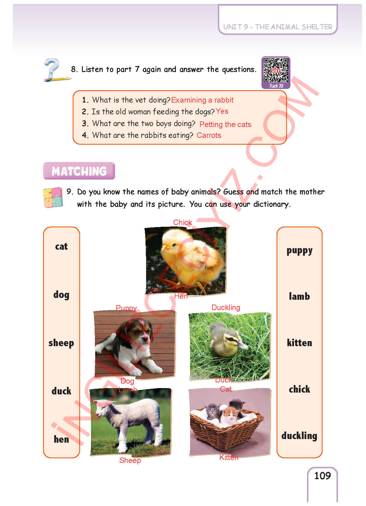 5. Sınıf Pasifik Yayınları İngilizce Ders Kitabı Sayfa 109 Cevapları 5. Sınıf Pasifik Yayınları İngilizce Ders Kitabı Sayfa 109 Cevapları