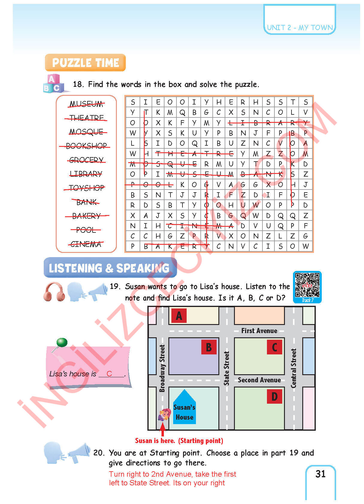 5. Sınıf Pasifik Yayınları İngilizce Ders Kitabı Sayfa 31 Cevapları 5. Sınıf Pasifik Yayınları İngilizce Ders Kitabı Sayfa 31 Cevapları