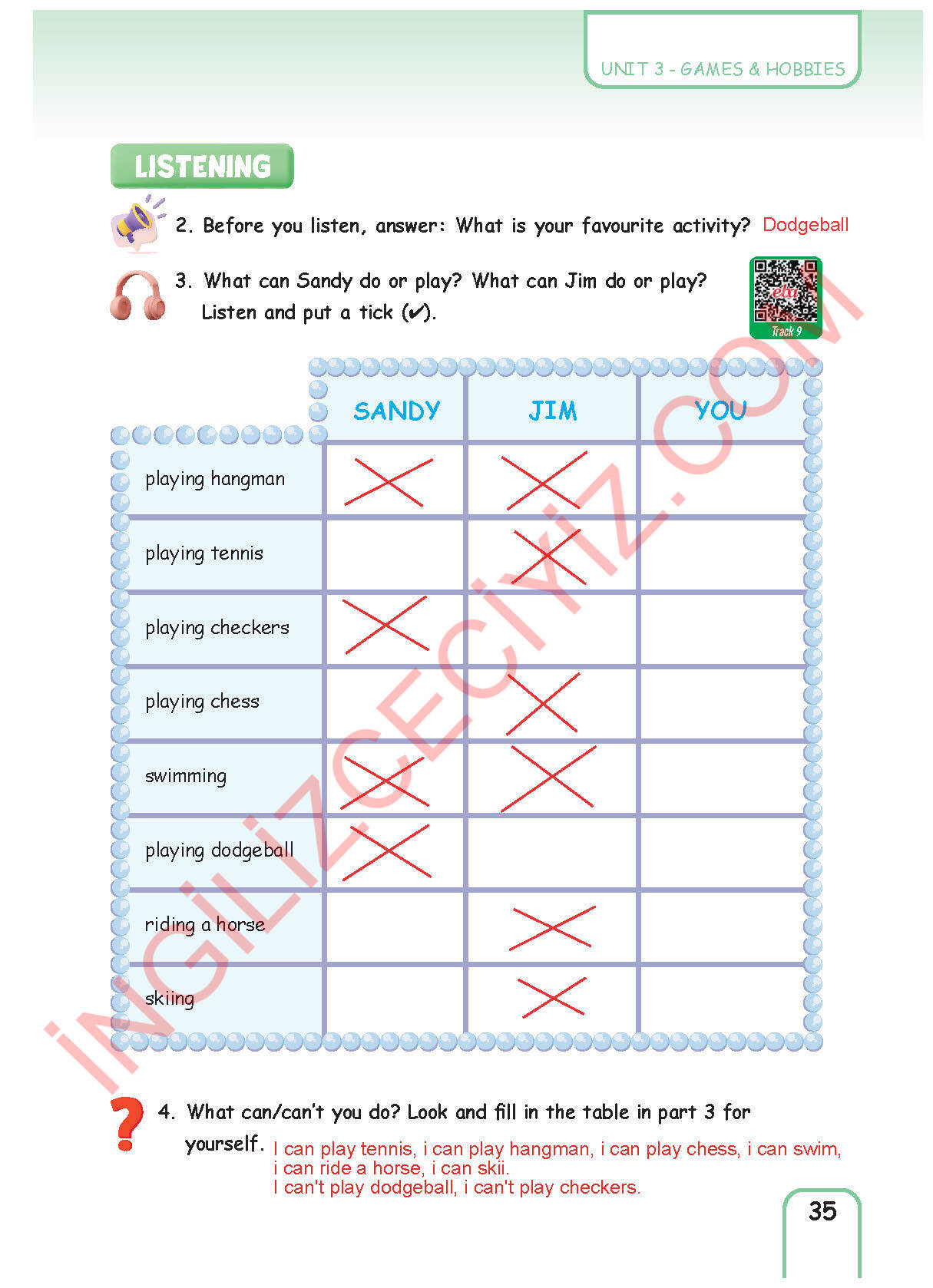 5. Sınıf Pasifik Yayınları İngilizce Ders Kitabı Sayfa 35 Cevapları 5. Sınıf Pasifik Yayınları İngilizce Ders Kitabı Sayfa 35 Cevapları