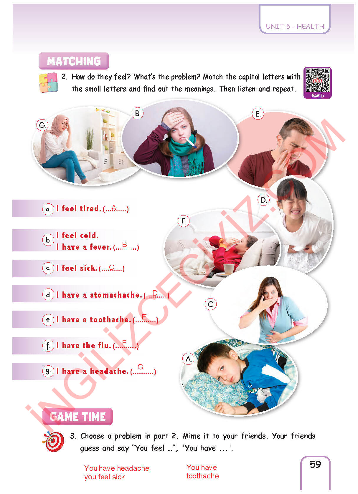 5. Sınıf Pasifik Yayınları İngilizce Ders Kitabı Sayfa 59 Cevapları 5. Sınıf Pasifik Yayınları İngilizce Ders Kitabı Sayfa 59 Cevapları