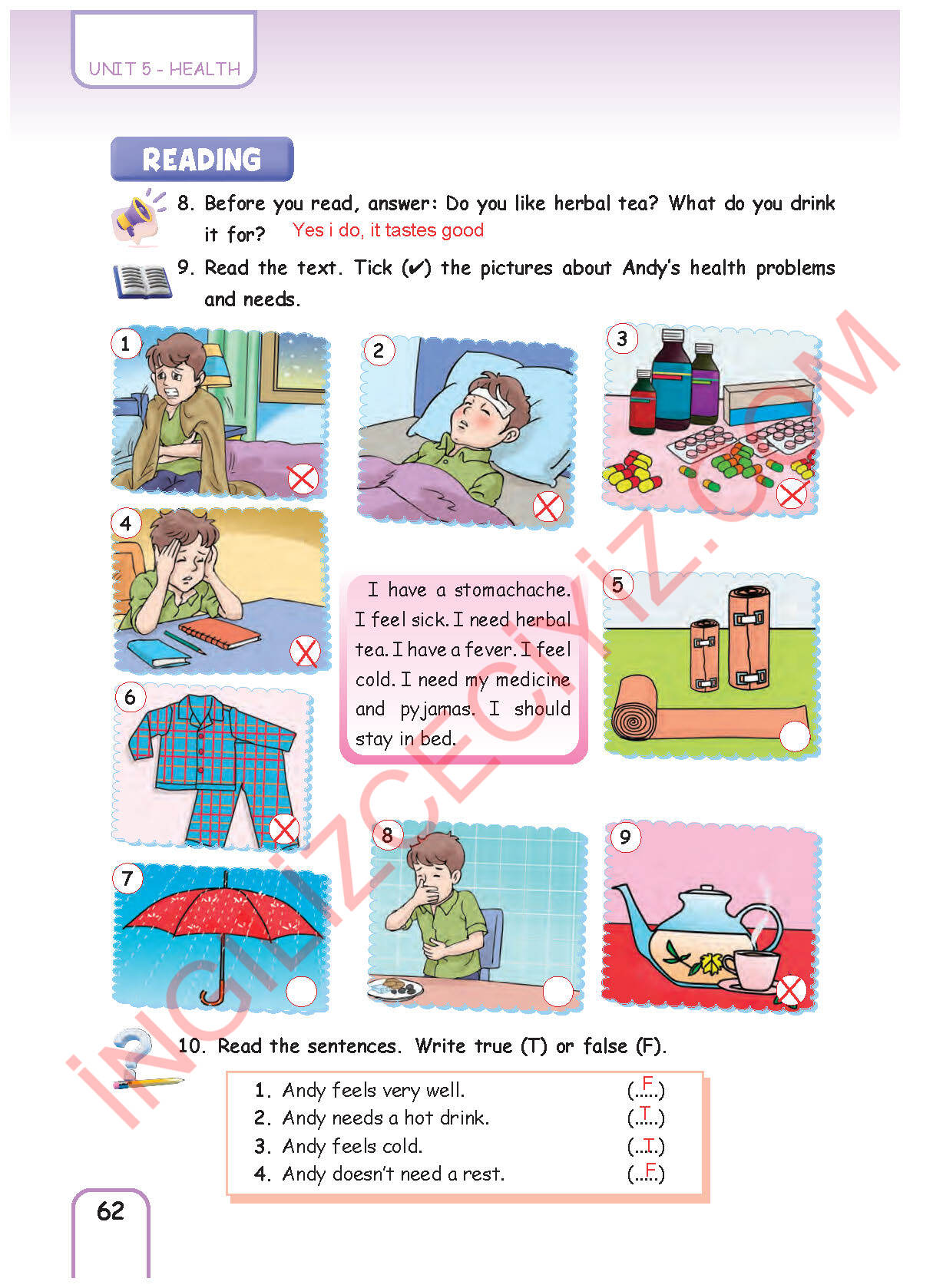 5. Sınıf Pasifik Yayınları İngilizce Ders Kitabı Sayfa 62 Cevapları 5. Sınıf Pasifik Yayınları İngilizce Ders Kitabı Sayfa 62 Cevapları