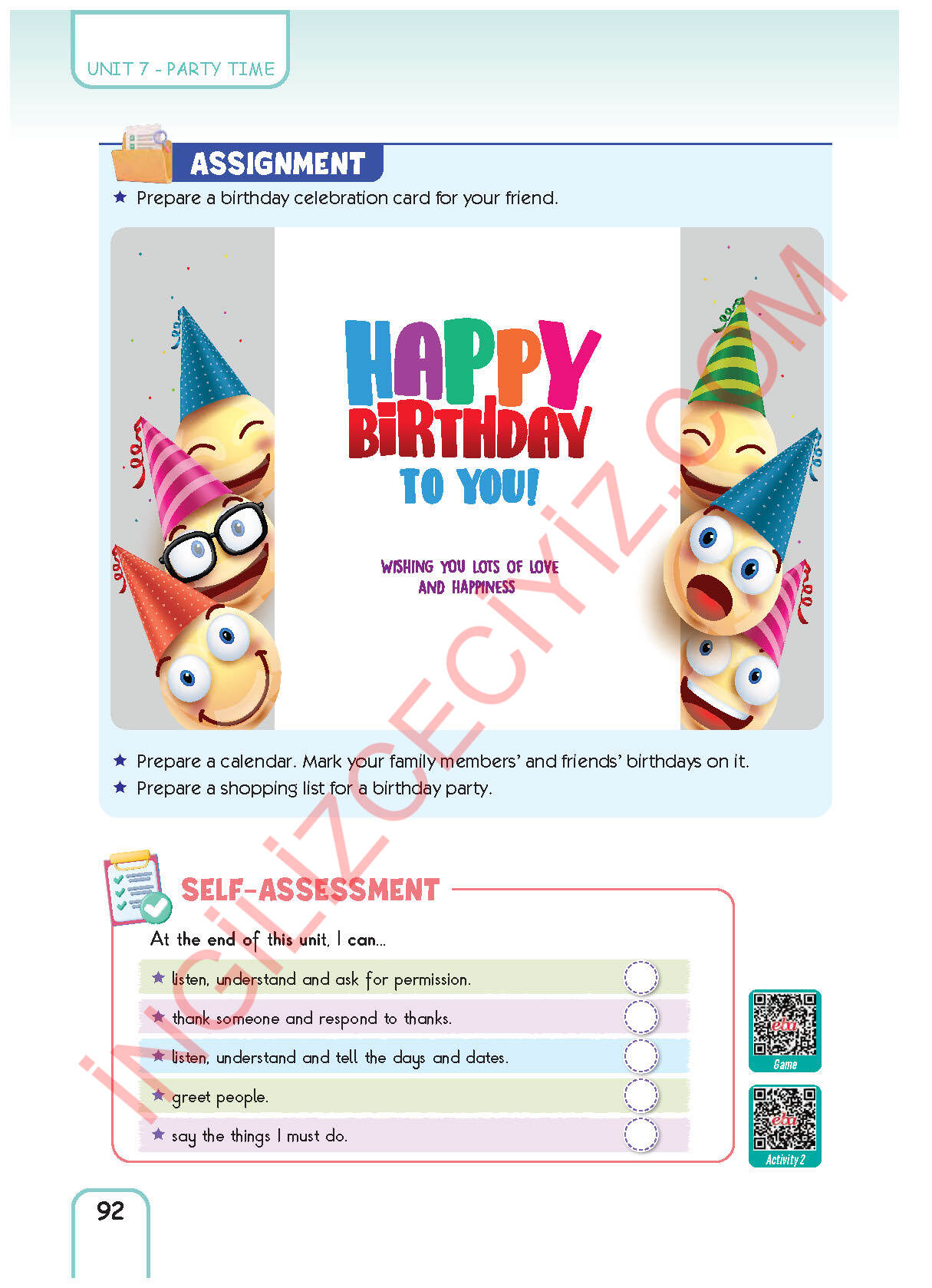 5. Sınıf Pasifik Yayınları İngilizce Ders Kitabı Sayfa 92 Cevapları 5. Sınıf Pasifik Yayınları İngilizce Ders Kitabı Sayfa 92 Cevapları