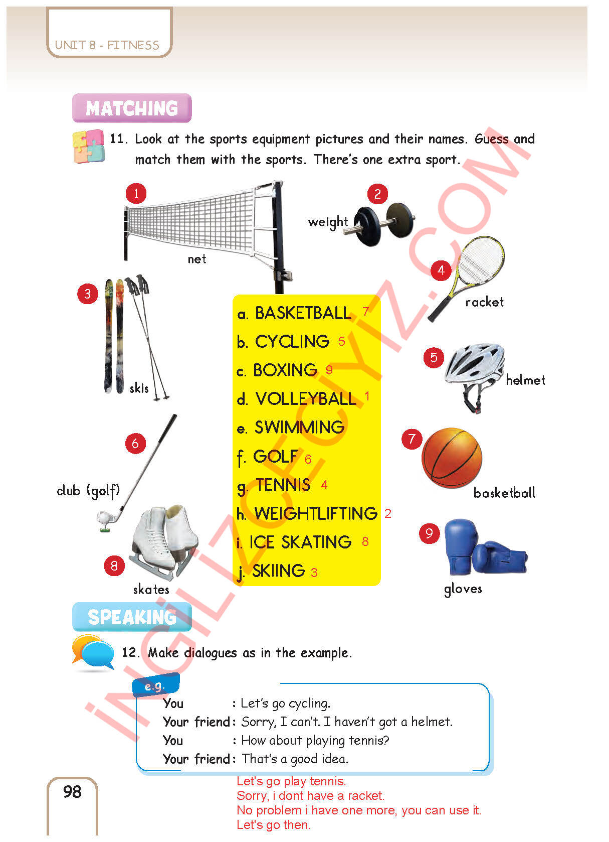 5. Sınıf Pasifik Yayınları İngilizce Ders Kitabı Sayfa 98 Cevapları 5. Sınıf Pasifik Yayınları İngilizce Ders Kitabı Sayfa 98 Cevapları