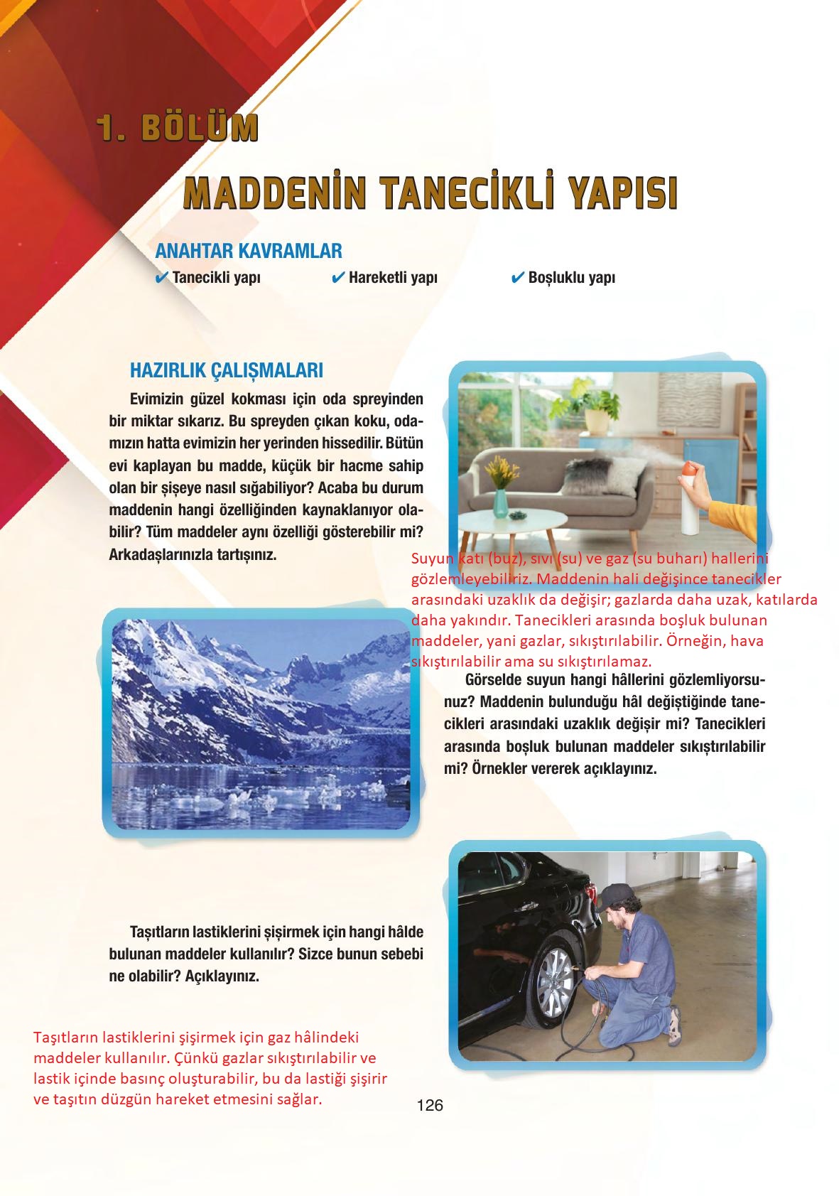 6. Sınıf Gün Yayıncılık Fen Bilimleri Ders Kitabı Sayfa 126 Cevapları