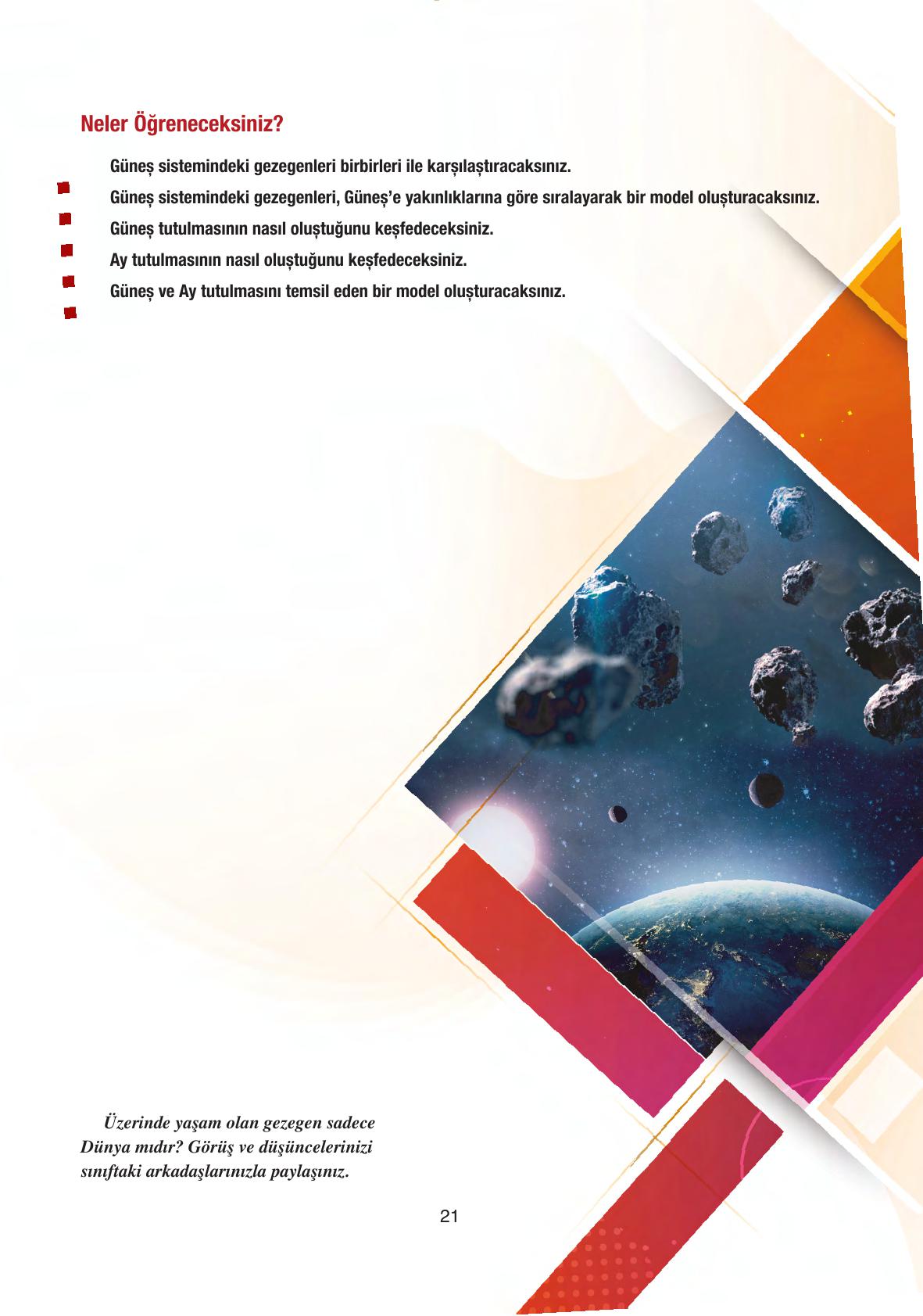 6. Sınıf Gün Yayıncılık Fen Bilimleri Ders Kitabı Sayfa 21 Cevapları 6. Sınıf Gün Yayıncılık Fen Bilimleri Ders Kitabı Sayfa 21 Cevapları