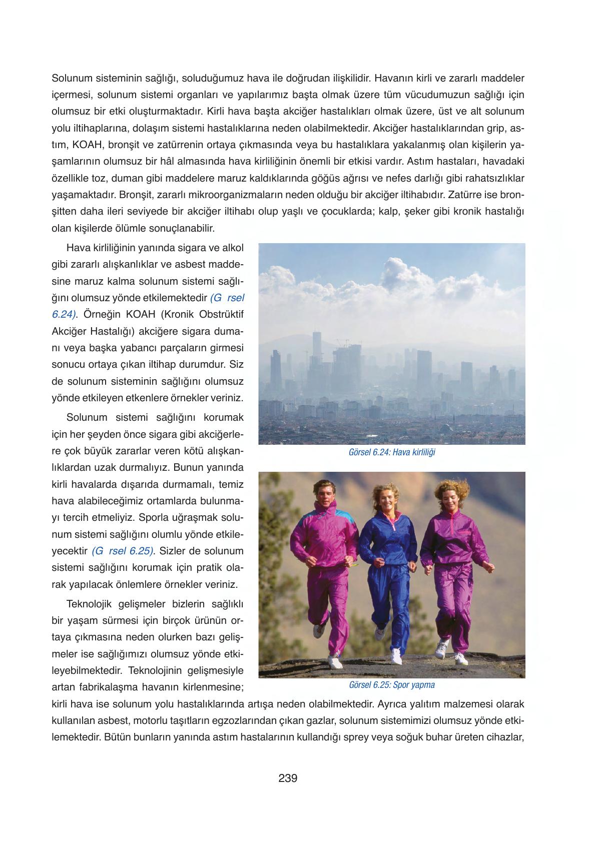 6. Sınıf Gün Yayıncılık Fen Bilimleri Ders Kitabı Sayfa 239 Cevapları