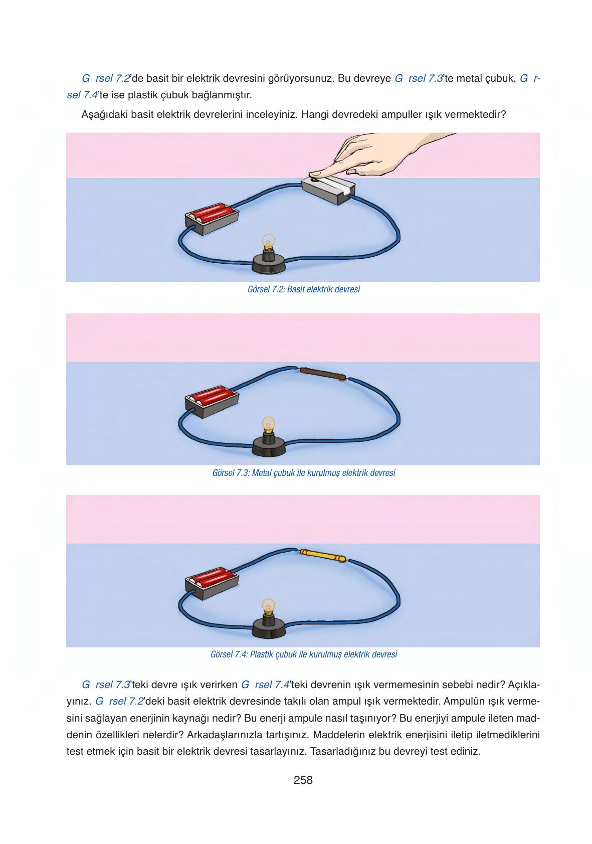 6. Sınıf Gün Yayıncılık Fen Bilimleri Ders Kitabı Sayfa 258 Cevapları 6. Sınıf Gün Yayıncılık Fen Bilimleri Ders Kitabı Sayfa 258 Cevapları