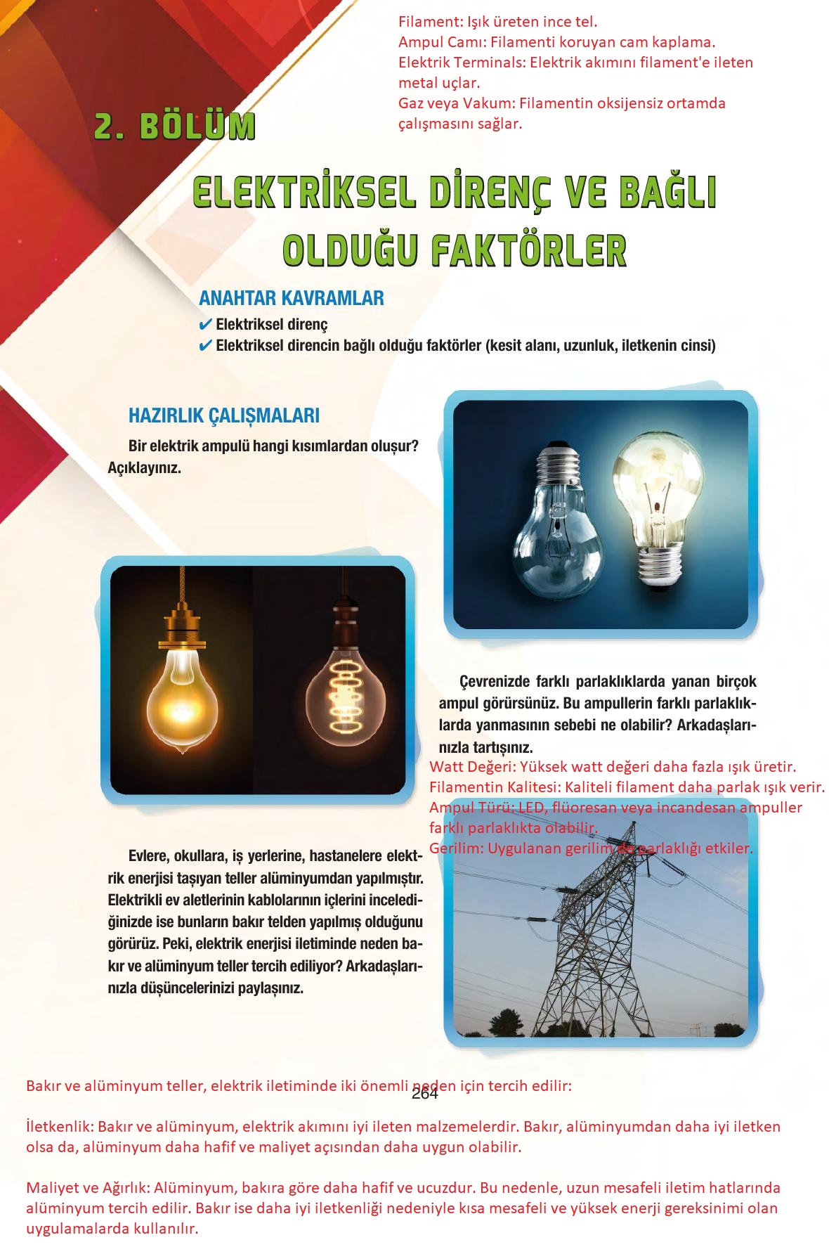 6. Sınıf Gün Yayıncılık Fen Bilimleri Ders Kitabı Sayfa 264 Cevapları 6. Sınıf Gün Yayıncılık Fen Bilimleri Ders Kitabı Sayfa 264 Cevapları