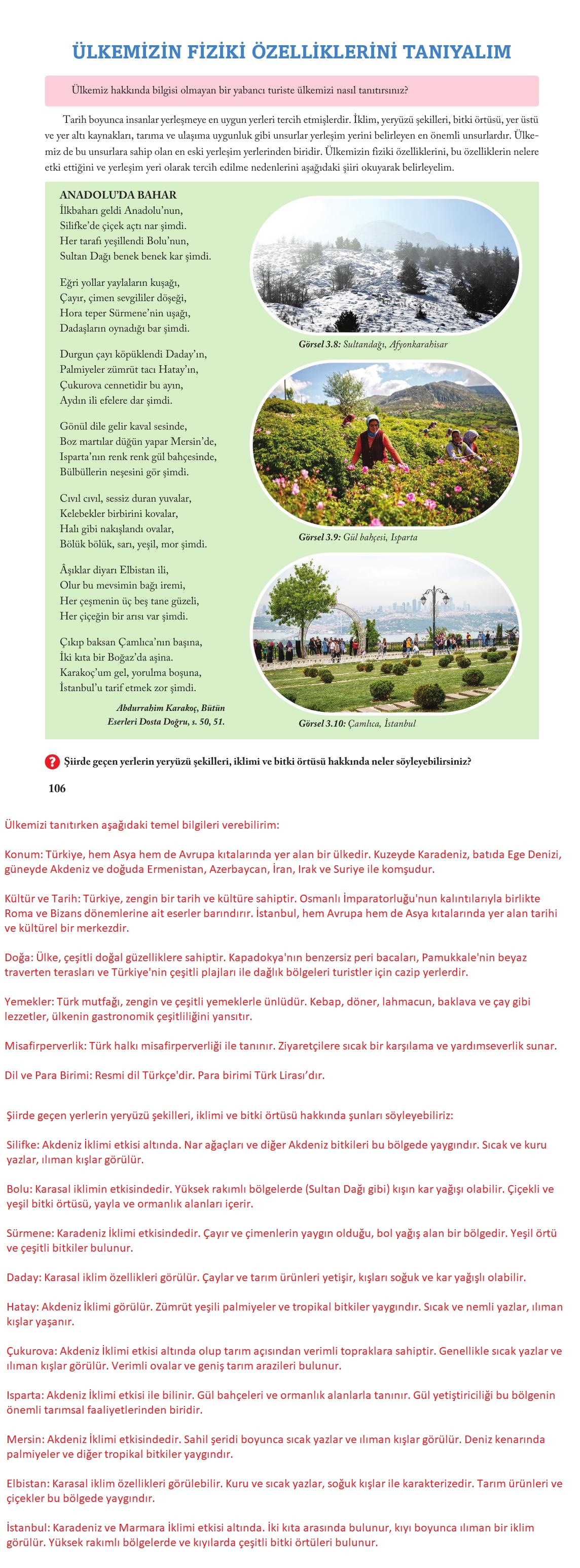 6. Sınıf Evos Yayınları Sosyal Bilgiler Ders Kitabı Sayfa 106 Cevapları 6. Sınıf Evos Yayınları Sosyal Bilgiler Ders Kitabı Sayfa 106 Cevapları