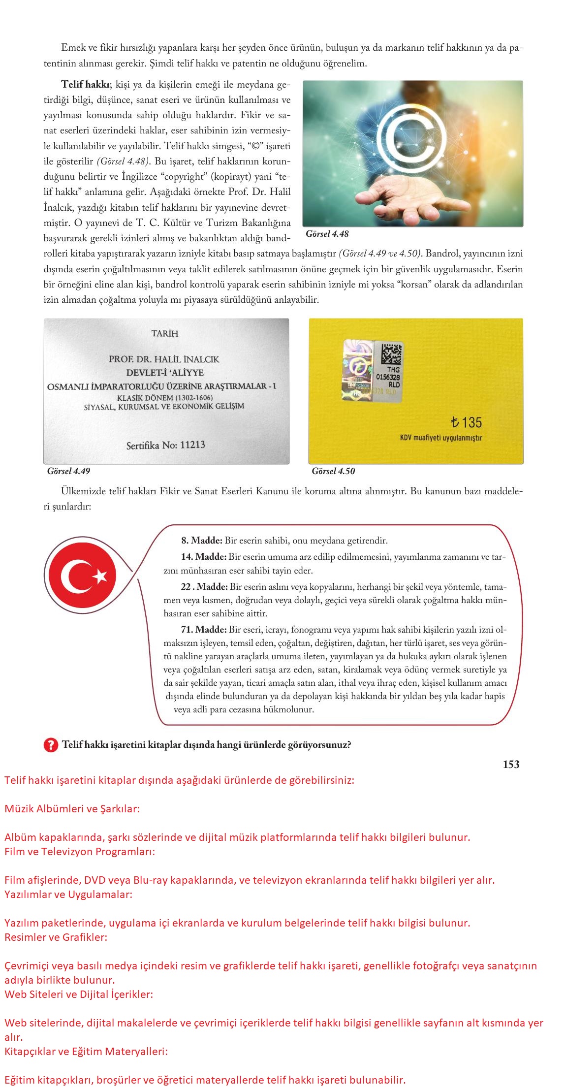 6. Sınıf Evos Yayınları Sosyal Bilgiler Ders Kitabı Sayfa 153 Cevapları 6. Sınıf Evos Yayınları Sosyal Bilgiler Ders Kitabı Sayfa 153 Cevapları