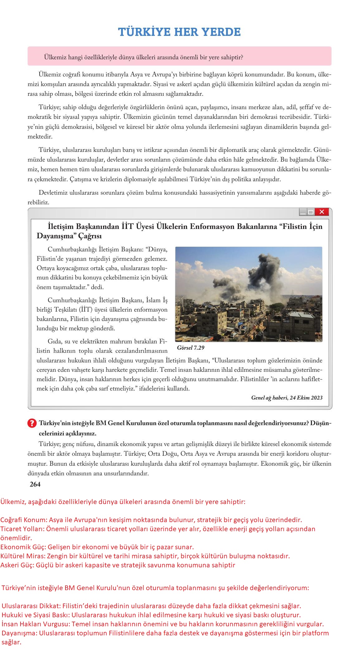 6. Sınıf Evos Yayınları Sosyal Bilgiler Ders Kitabı Sayfa 264 Cevapları 6. Sınıf Evos Yayınları Sosyal Bilgiler Ders Kitabı Sayfa 264 Cevapları