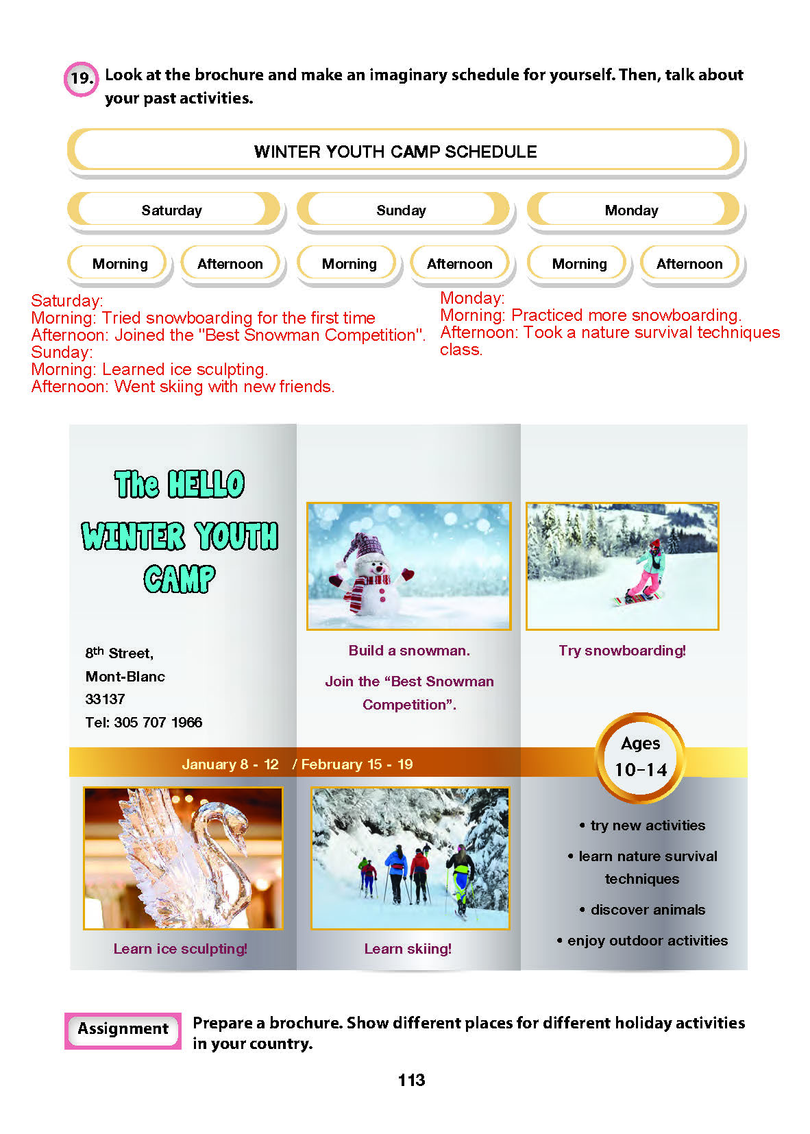 6. Sınıf Hecce Yayıncılık İngilizce Ders Kitabı Sayfa 113 Cevapları 6. Sınıf Hecce Yayıncılık İngilizce Ders Kitabı Sayfa 113 Cevapları