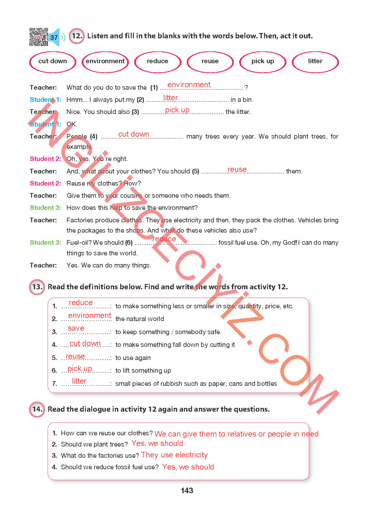 6. Sınıf Hecce Yayıncılık İngilizce Ders Kitabı Sayfa 143 Cevapları 6. Sınıf Hecce Yayıncılık İngilizce Ders Kitabı Sayfa 143 Cevapları