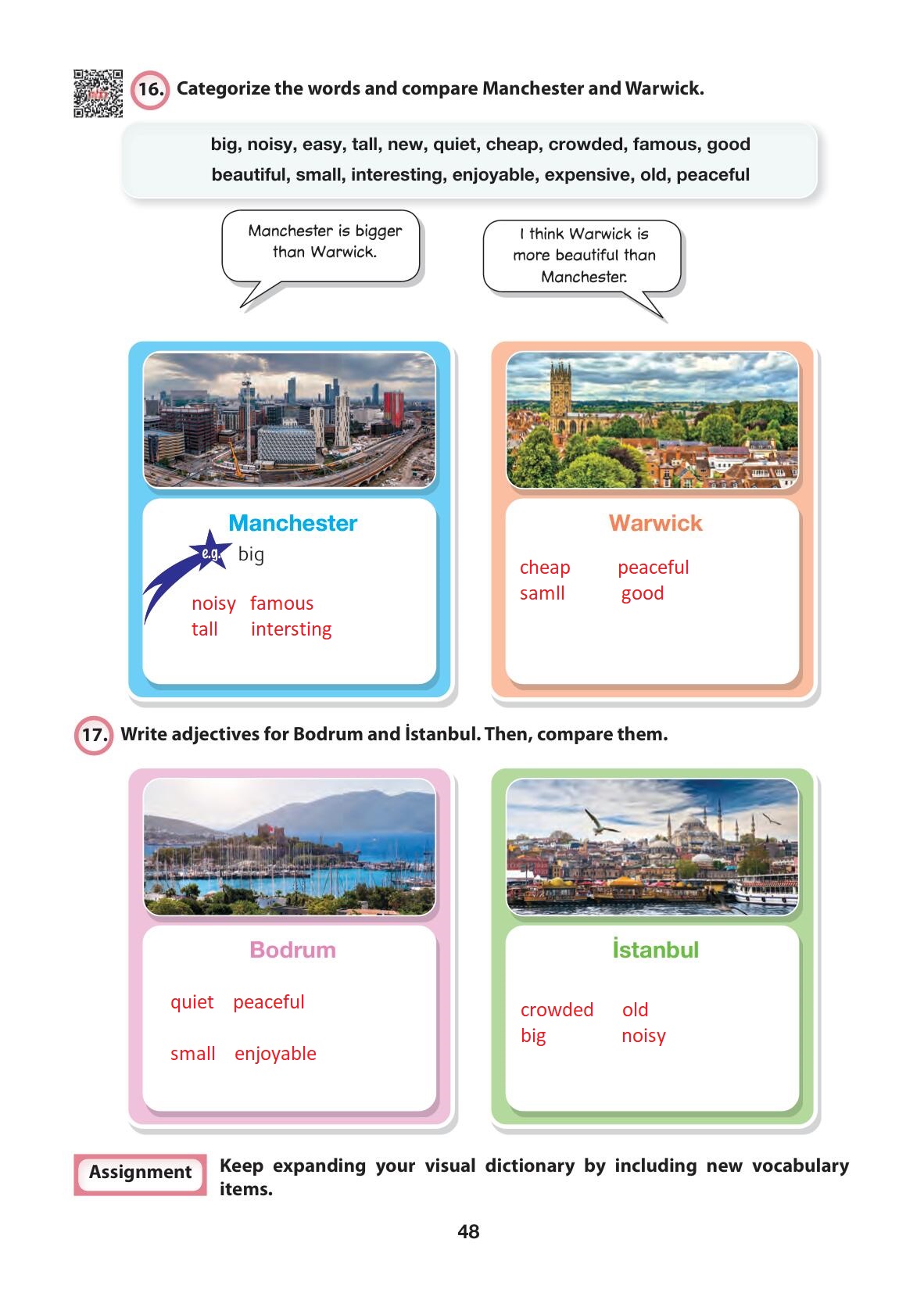 6. Sınıf Hecce Yayıncılık İngilizce Ders Kitabı Sayfa 48 Cevapları 6. Sınıf Hecce Yayıncılık İngilizce Ders Kitabı Sayfa 48 Cevapları
