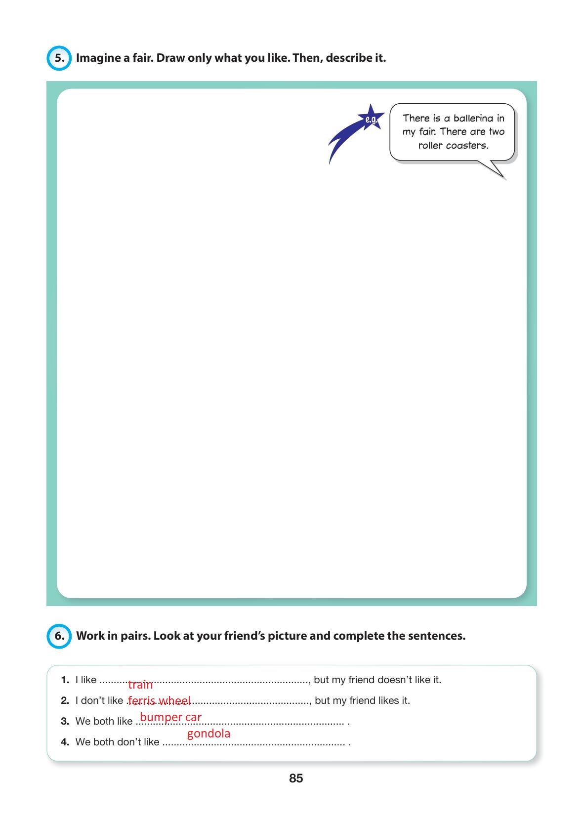 6. Sınıf Hecce Yayıncılık İngilizce Ders Kitabı Sayfa 85 Cevapları 6. Sınıf Hecce Yayıncılık İngilizce Ders Kitabı Sayfa 85 Cevapları