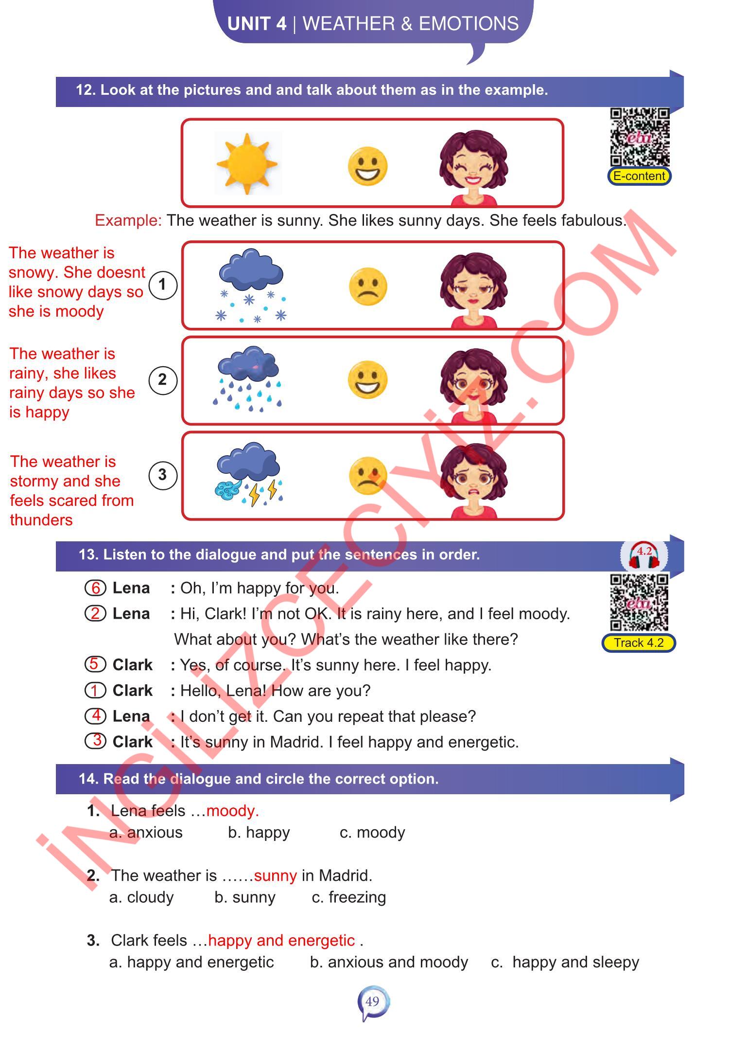 6. Sınıf Meb Yayınları İngilizce Ders Kitabı Sayfa 49 Cevapları 6. Sınıf Meb Yayınları İngilizce Ders Kitabı Sayfa 49 Cevapları