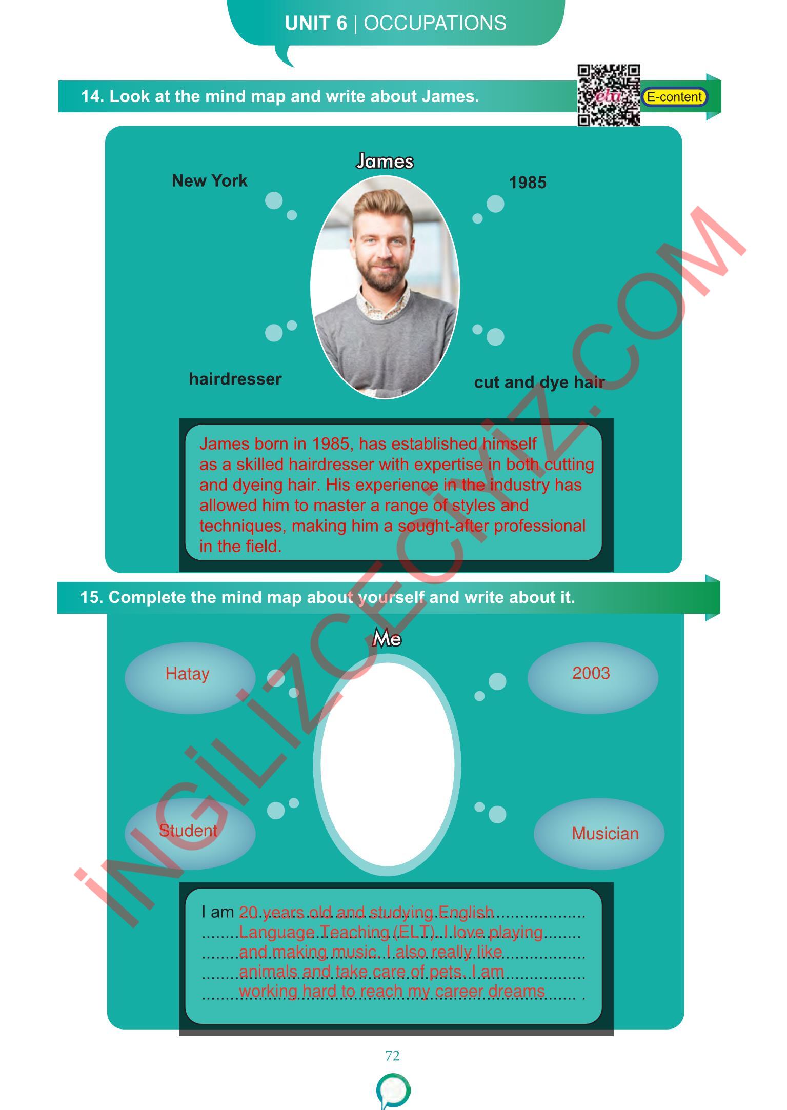 6. Sınıf Meb Yayınları İngilizce Ders Kitabı Sayfa 72 Cevapları 6. Sınıf Meb Yayınları İngilizce Ders Kitabı Sayfa 72 Cevapları
